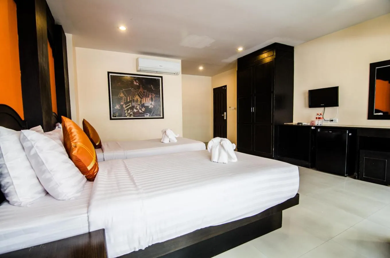 Bed in FunDee Boutique Hotel