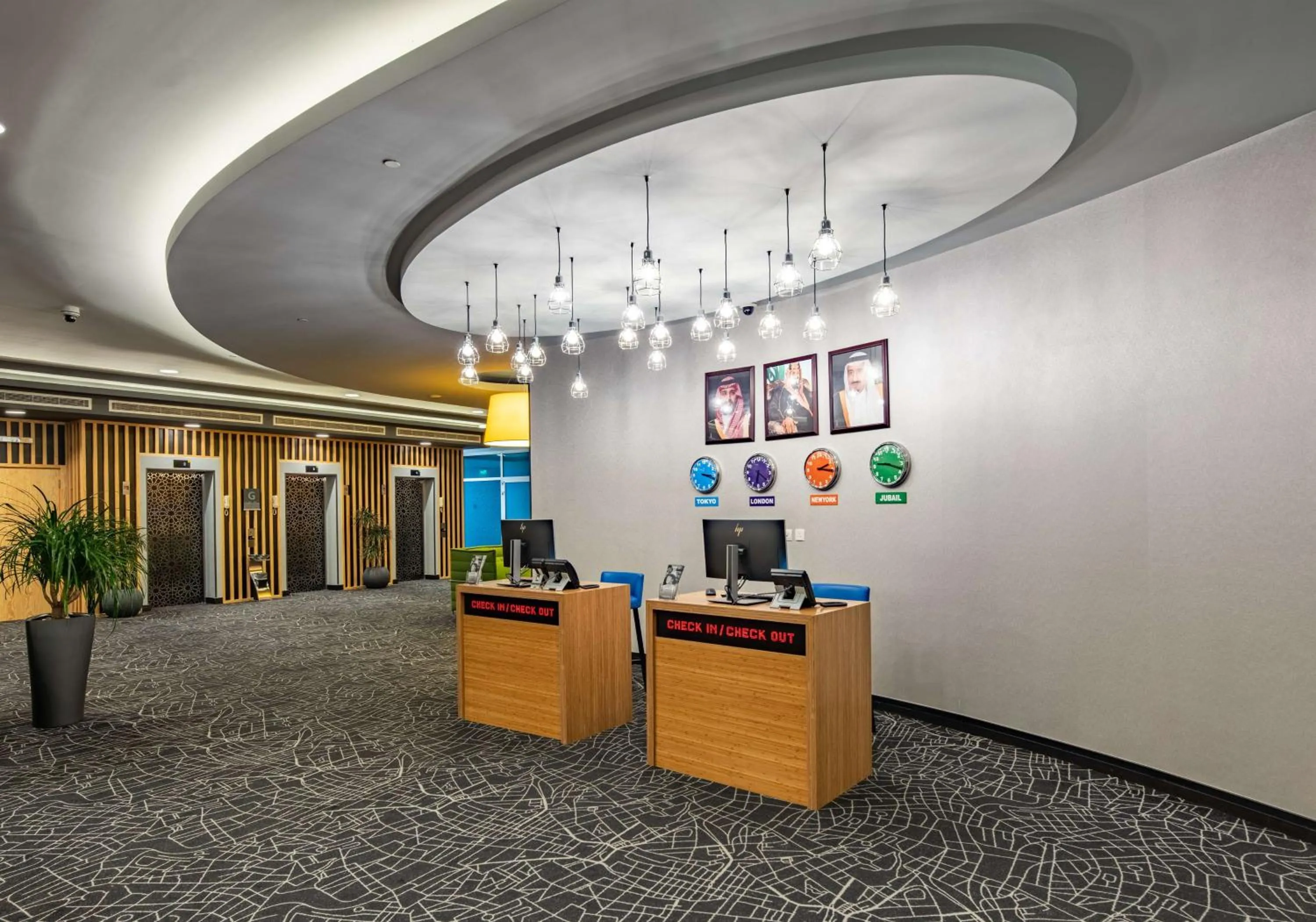 Lobby or reception in Park Inn by Radisson Jubail Industrial City