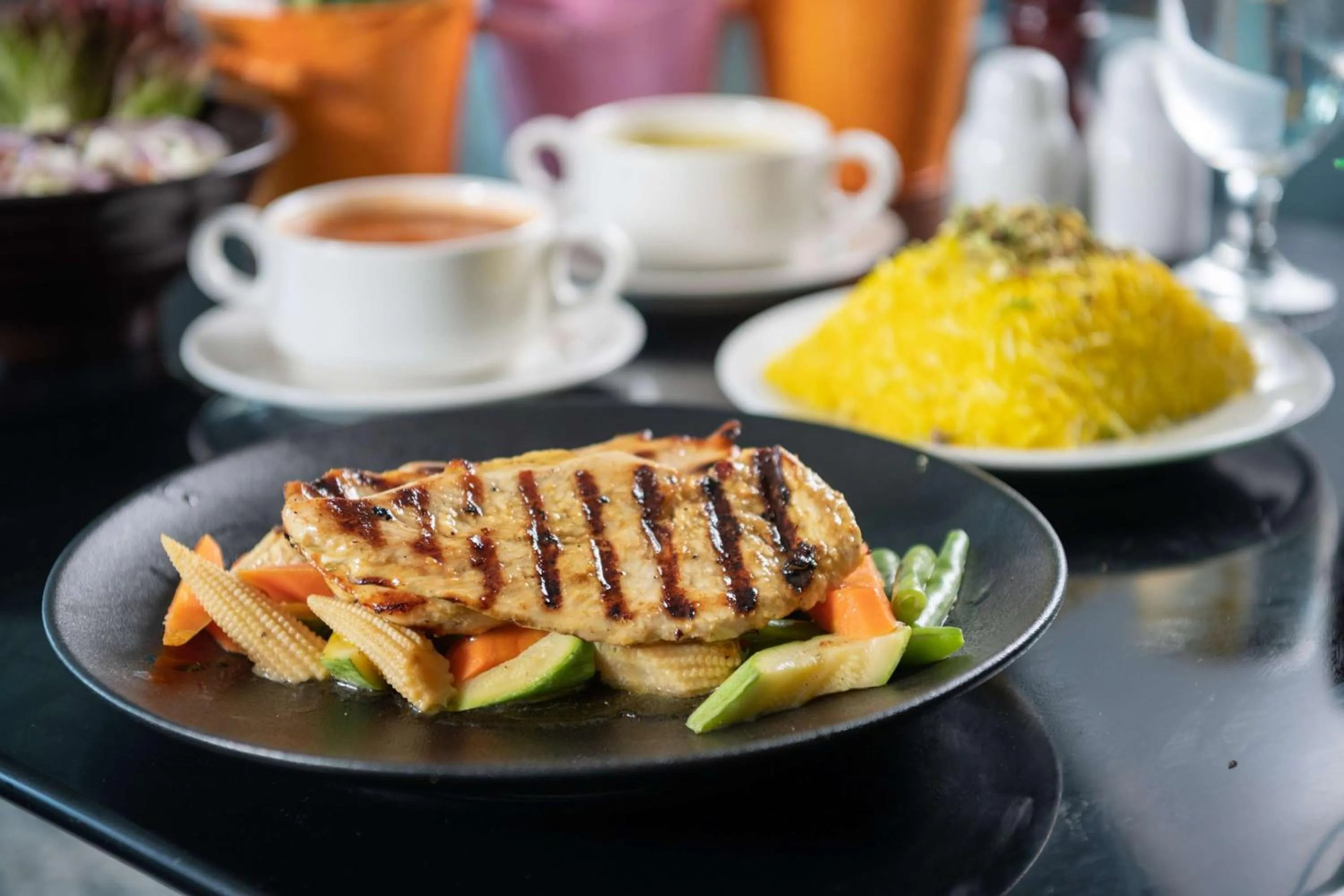 Food and drinks in Park Inn by Radisson Jubail Industrial City