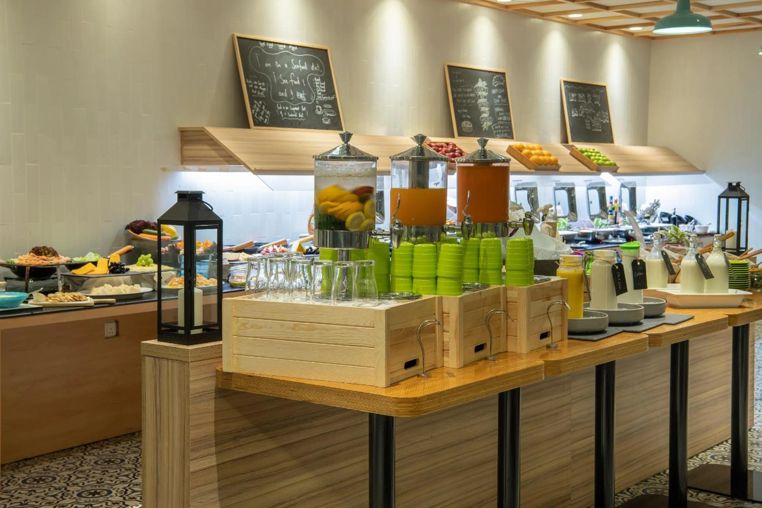 Buffet breakfast in Park Inn by Radisson Jubail Industrial City