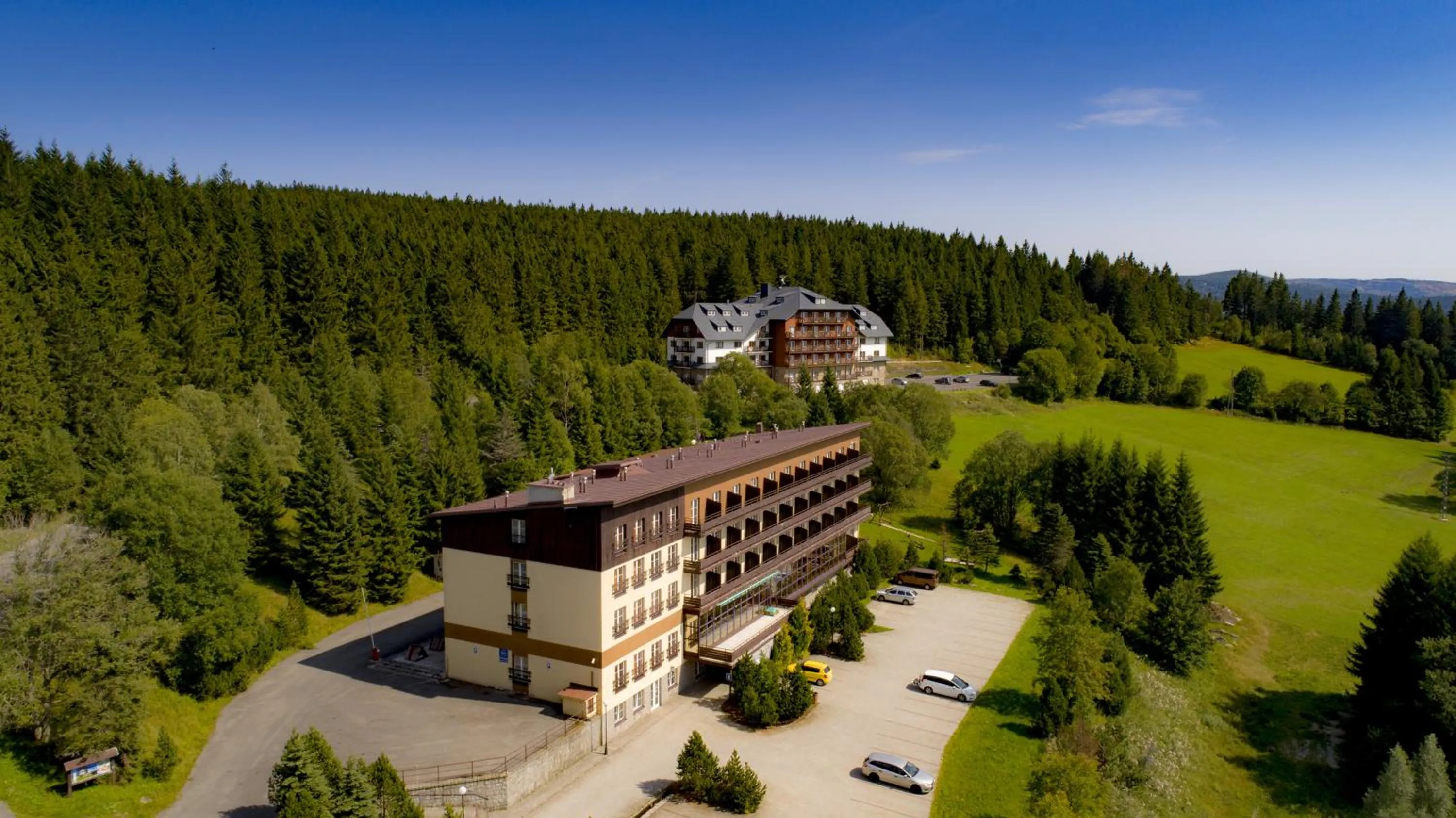Property building in OREA Hotel Špičák Šumava