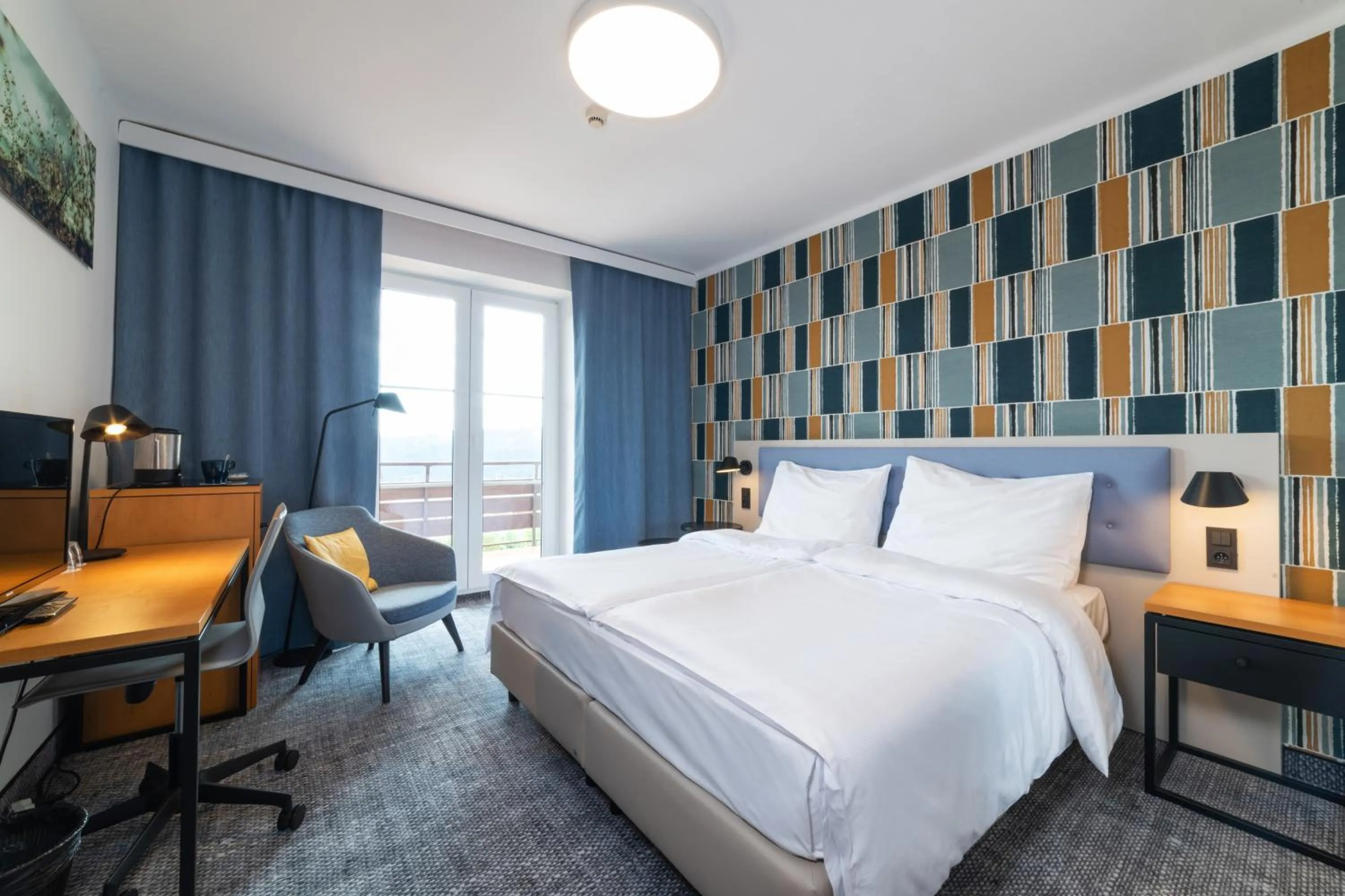 Bedroom, Bed in OREA Hotel Špičák Šumava