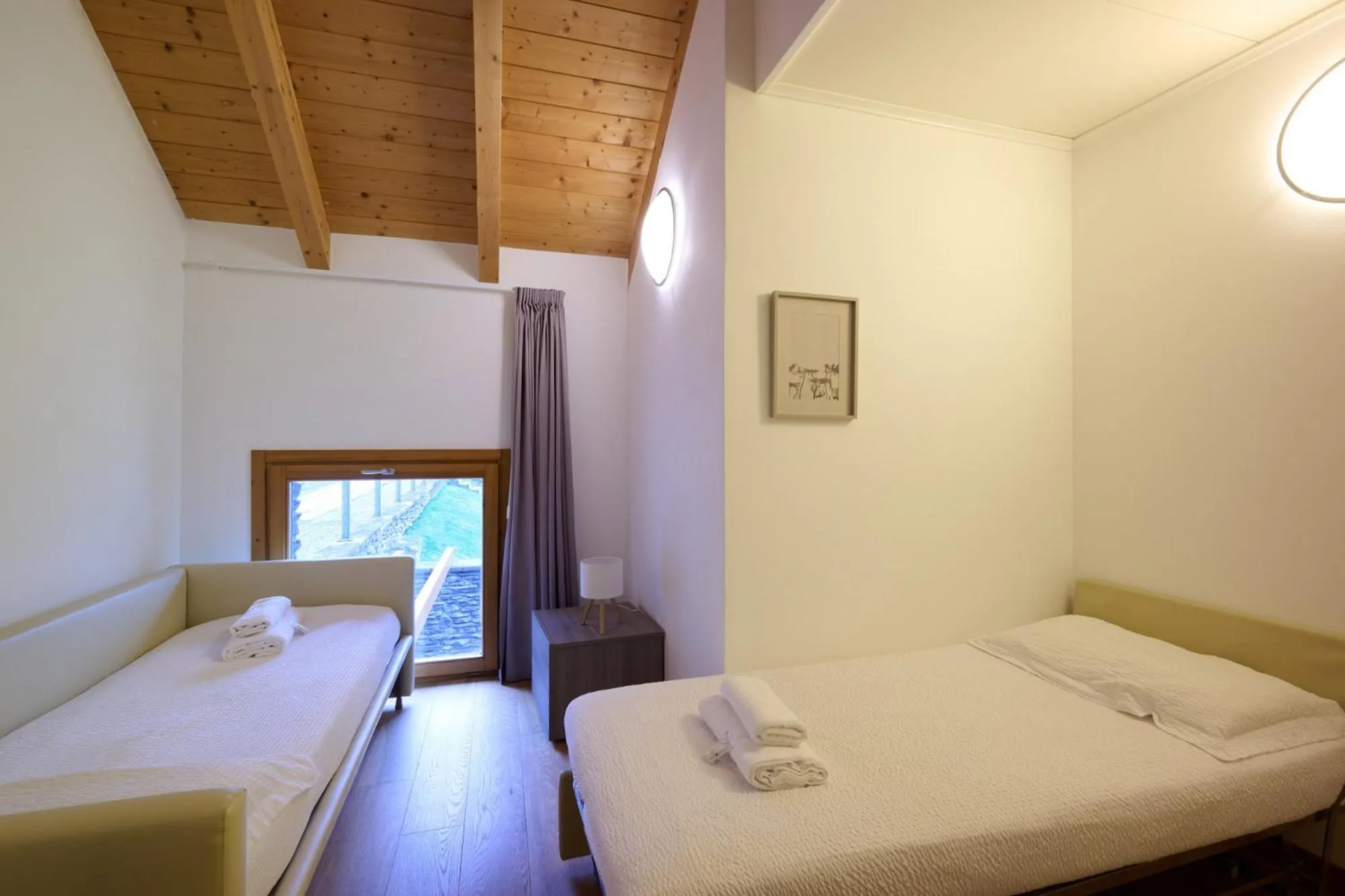 Bed in Paradiso del lago