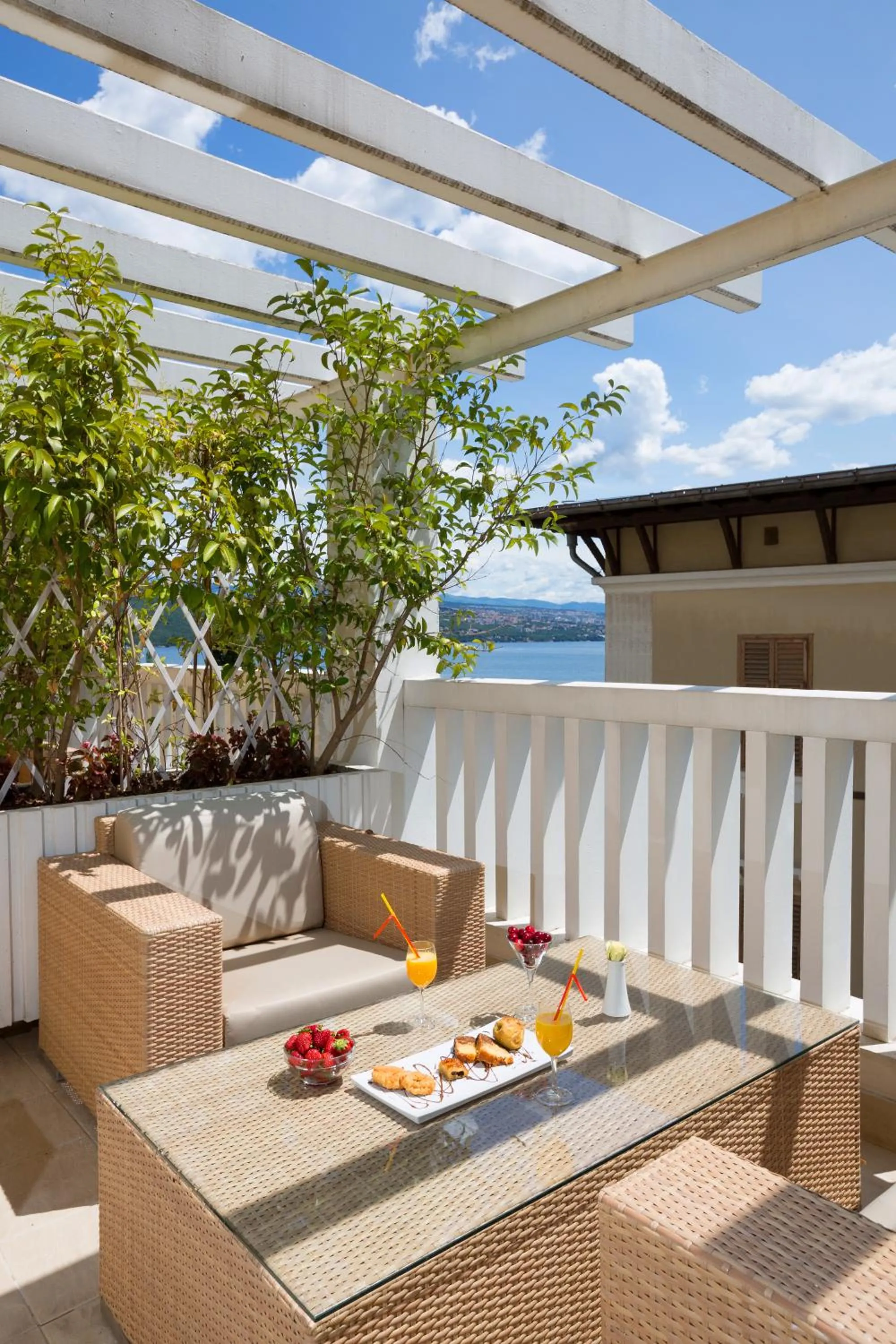 Balcony/Terrace in Hotel Continental