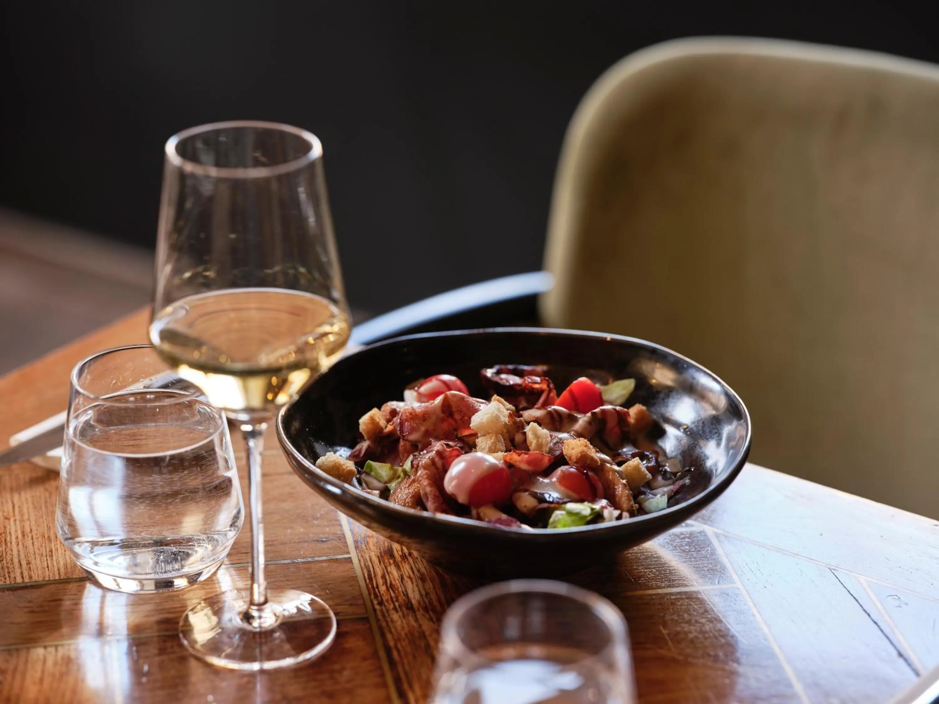 Food and drinks in Hotel Continental