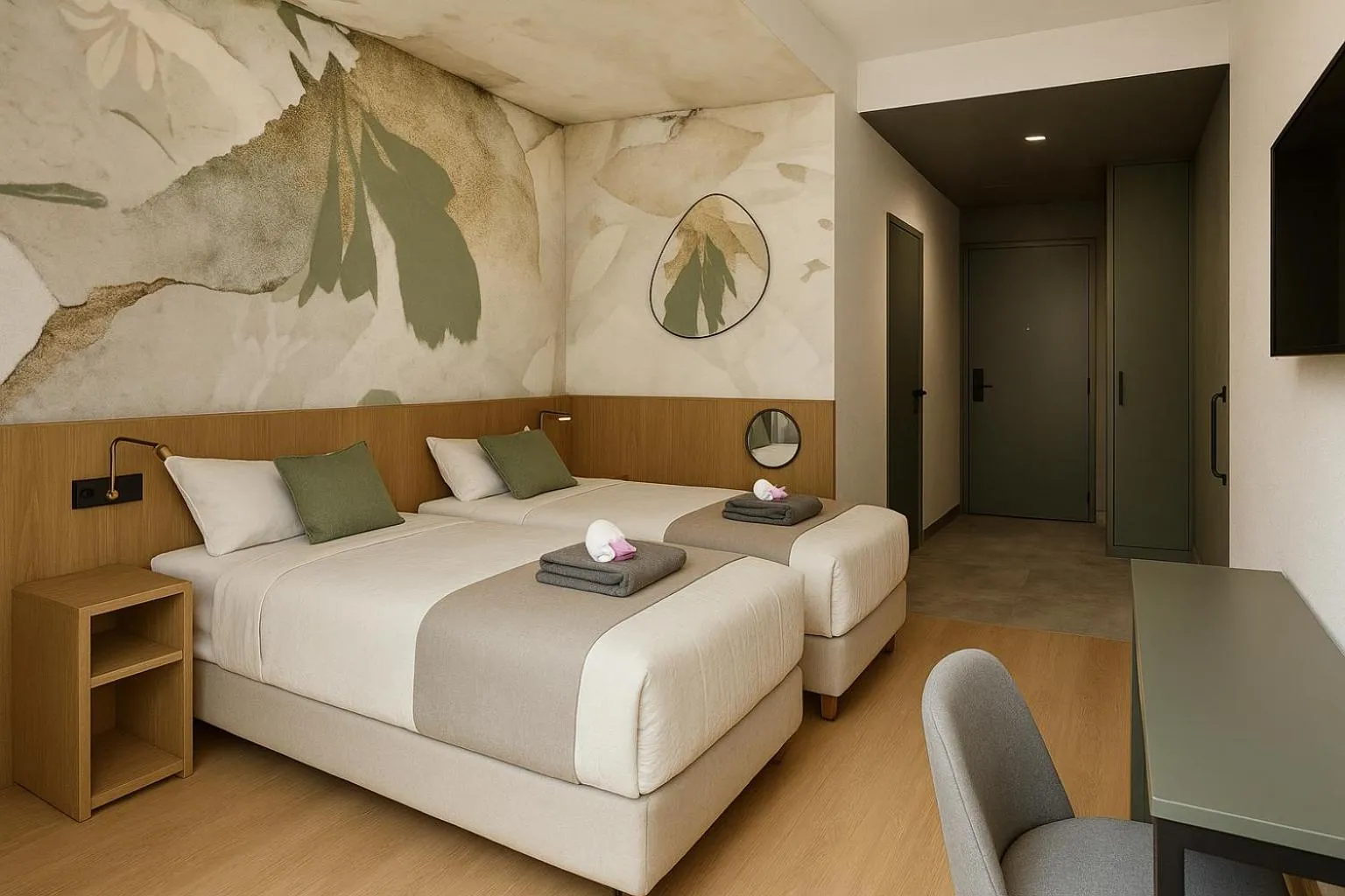 Bedroom, Bed in Hotel Degenija