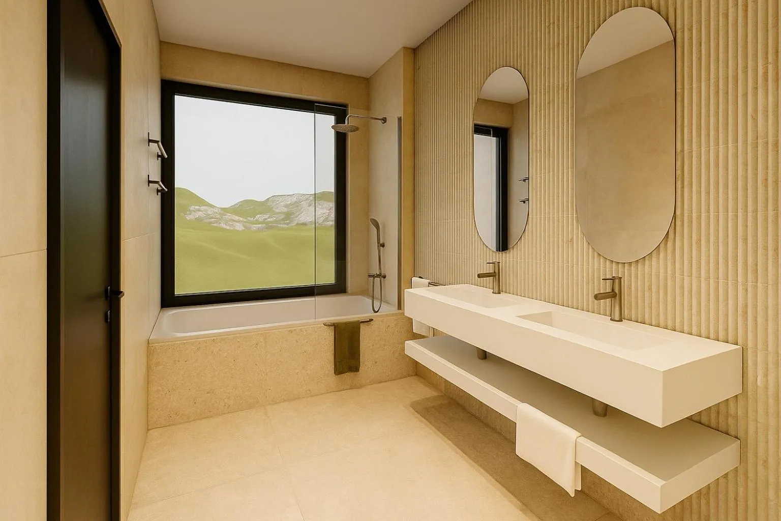 Bathroom in Hotel Degenija