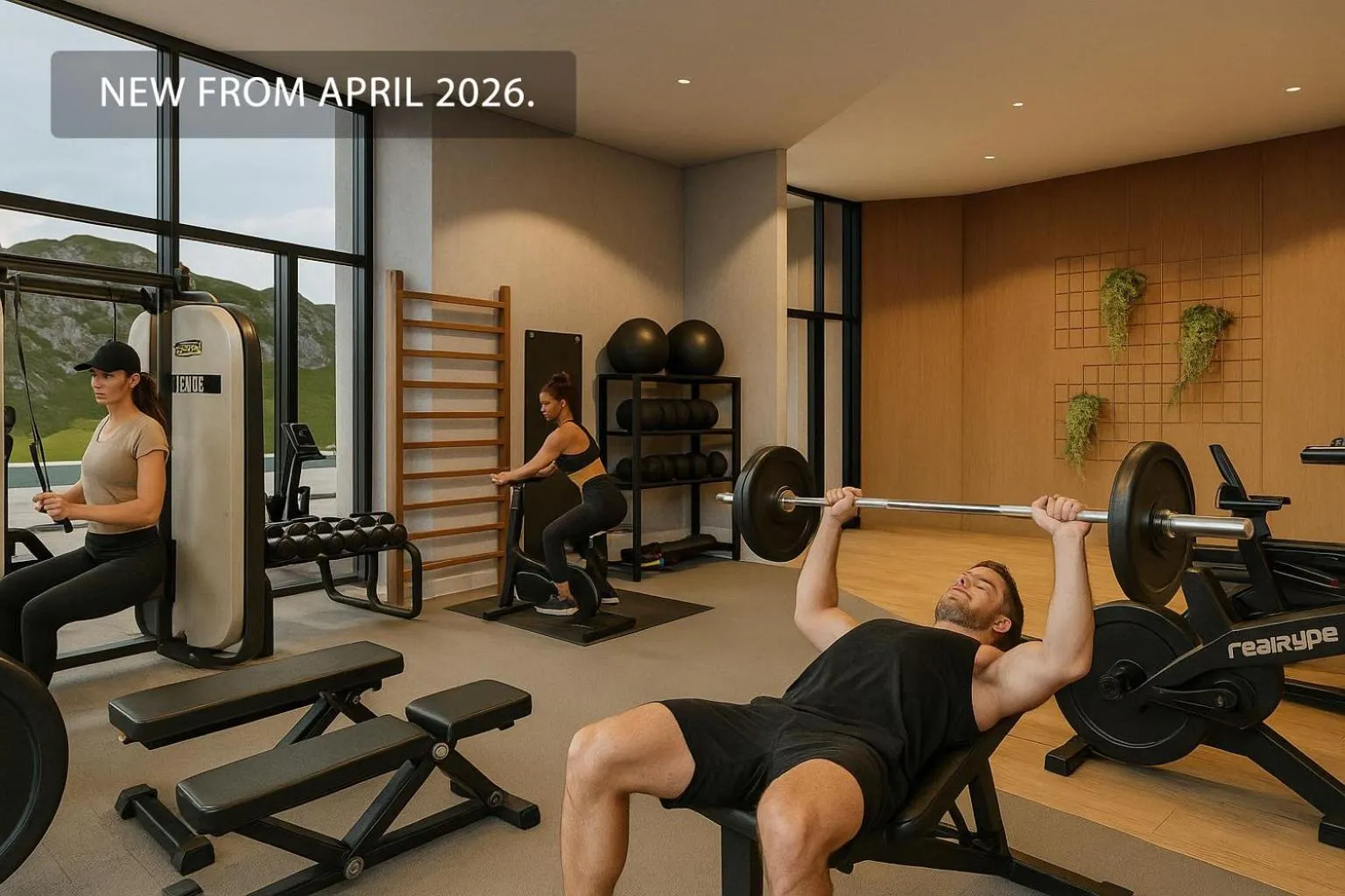 Fitness centre/facilities in Hotel Degenija