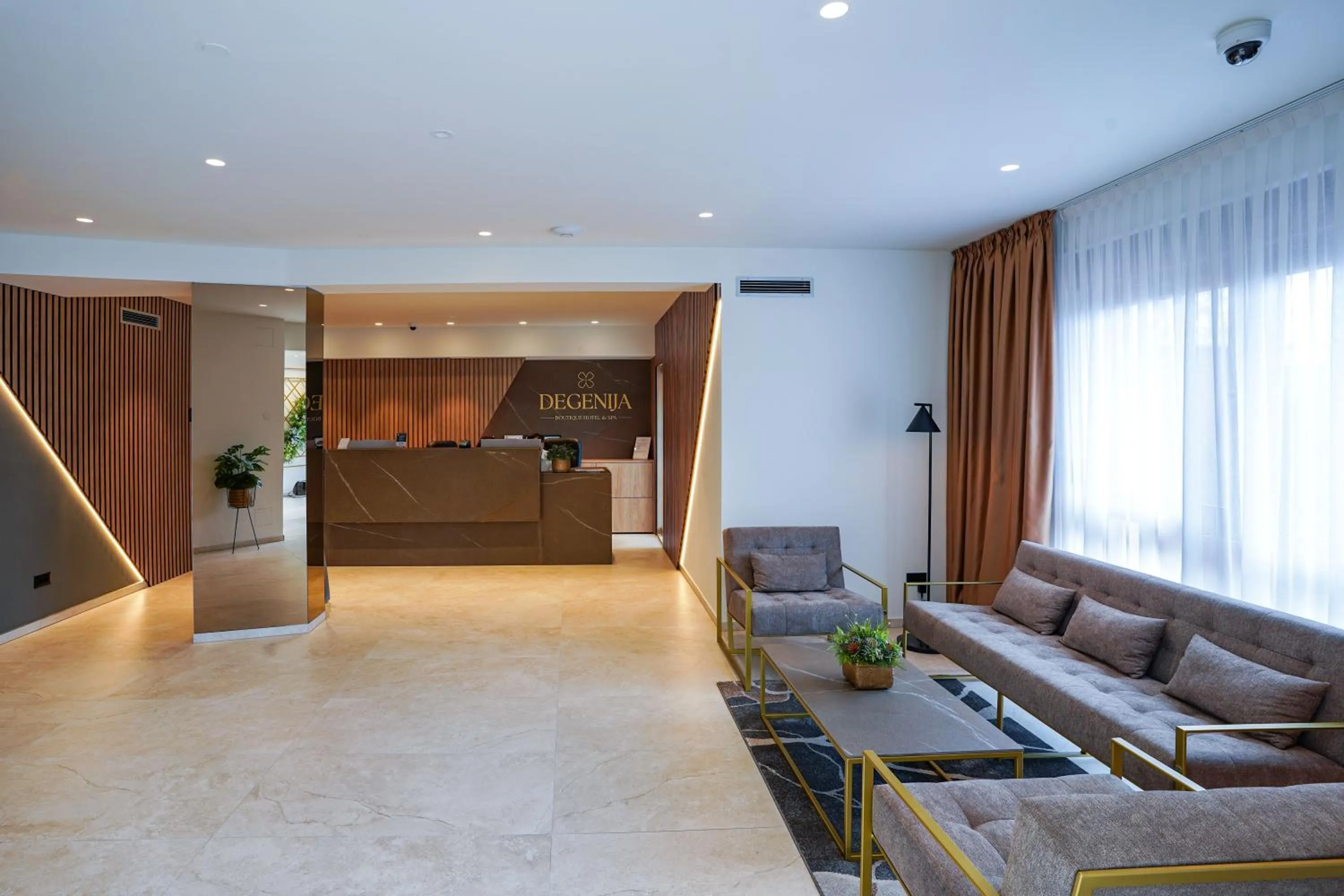 Lobby or reception in Hotel Degenija