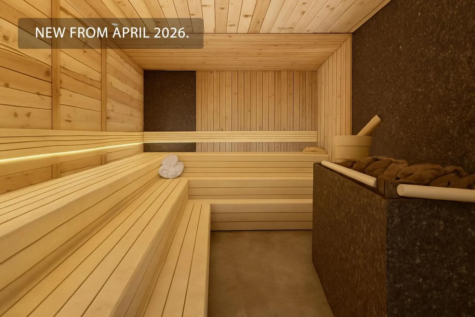 Sauna in Hotel Degenija