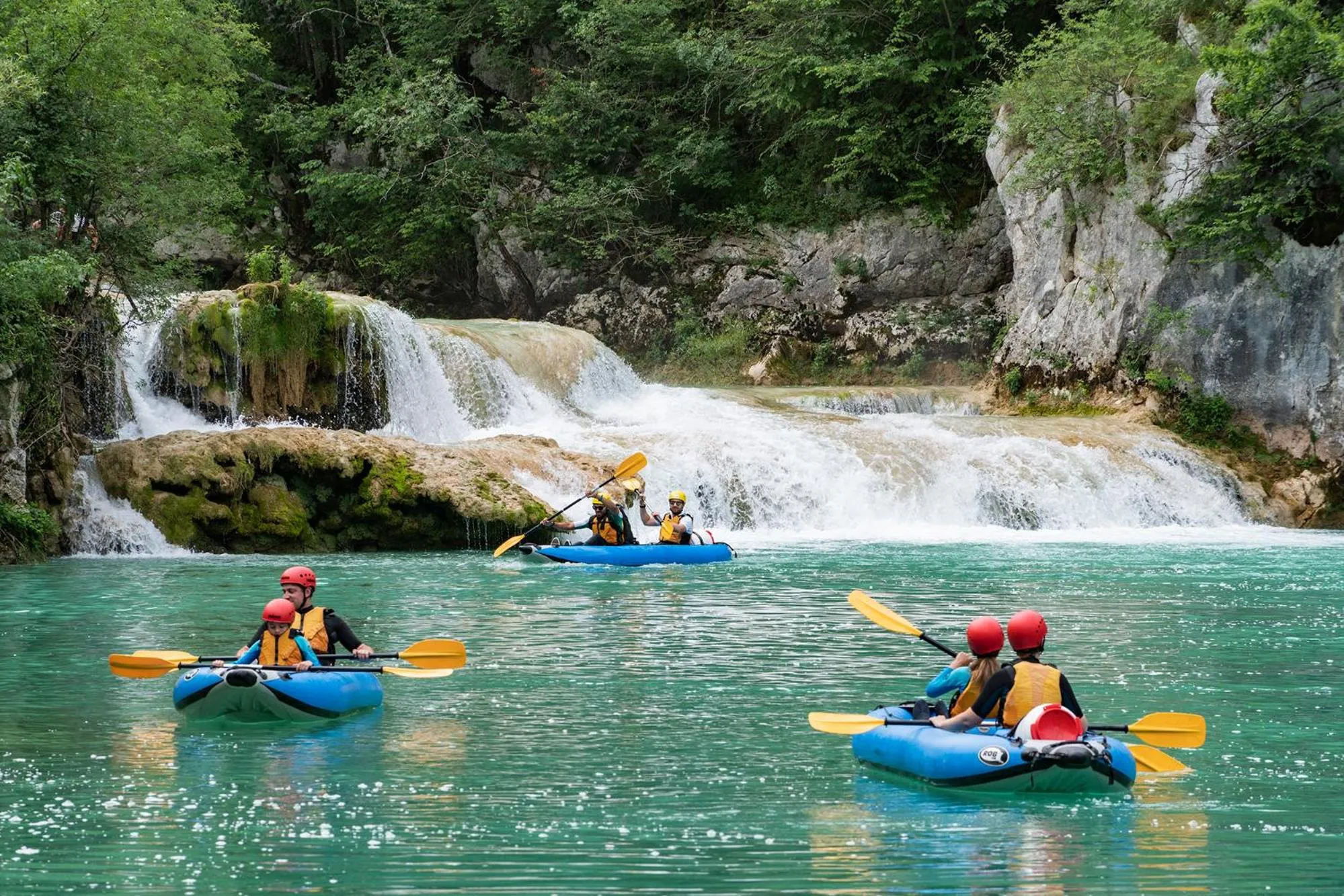 Canoeing in Hotel Degenija