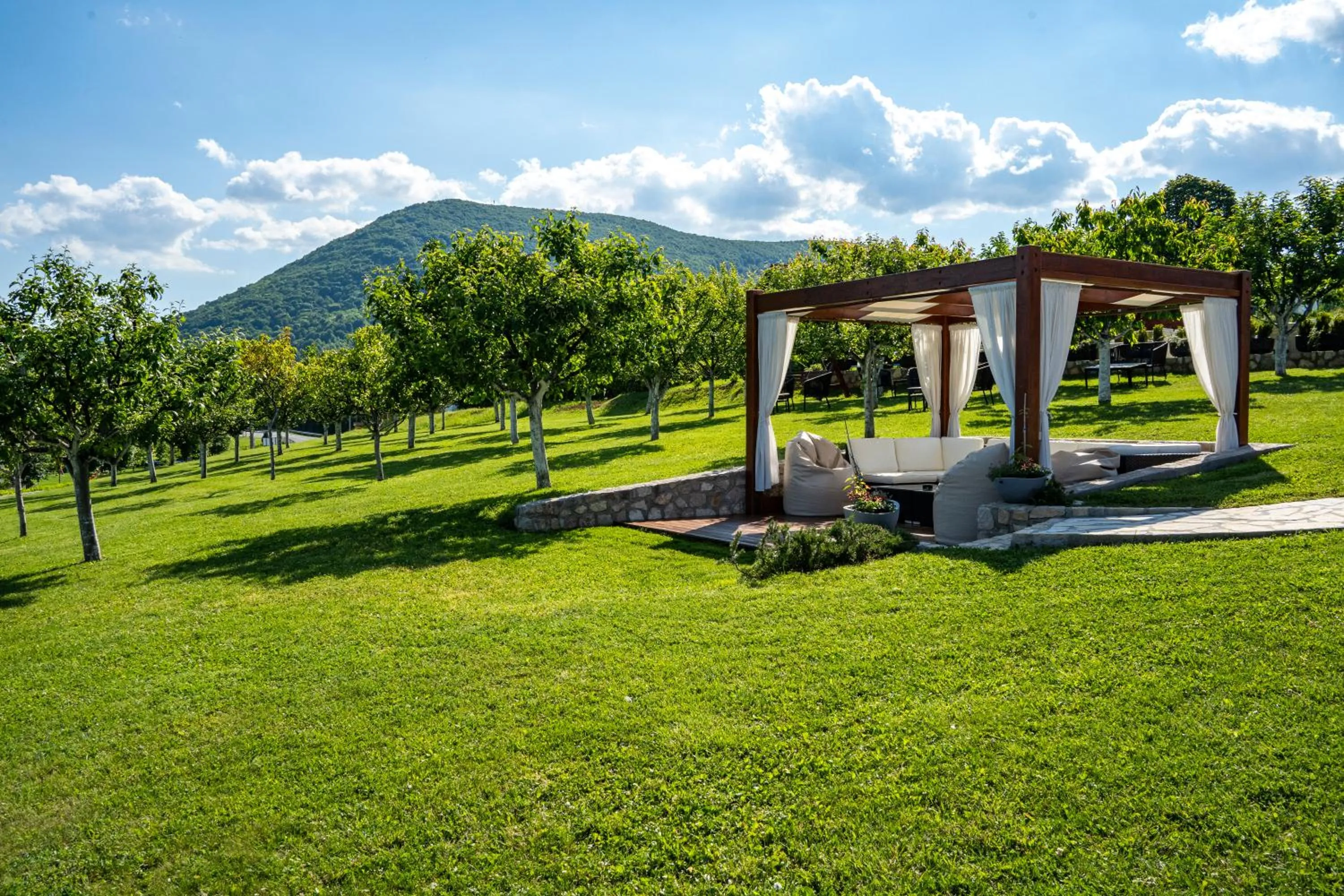 Seating area in Hotel Degenija
