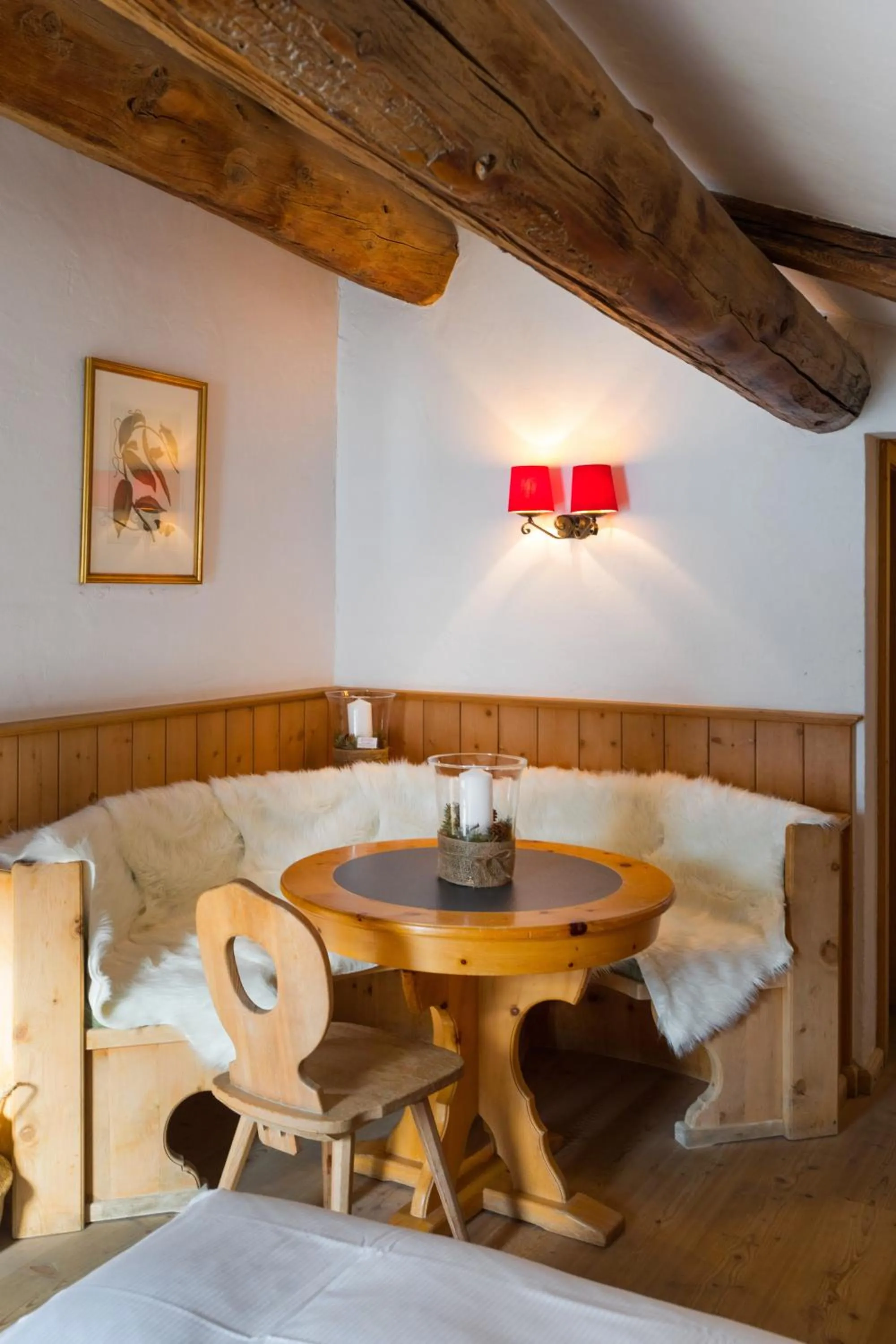 Seating area in Hotel Klarer