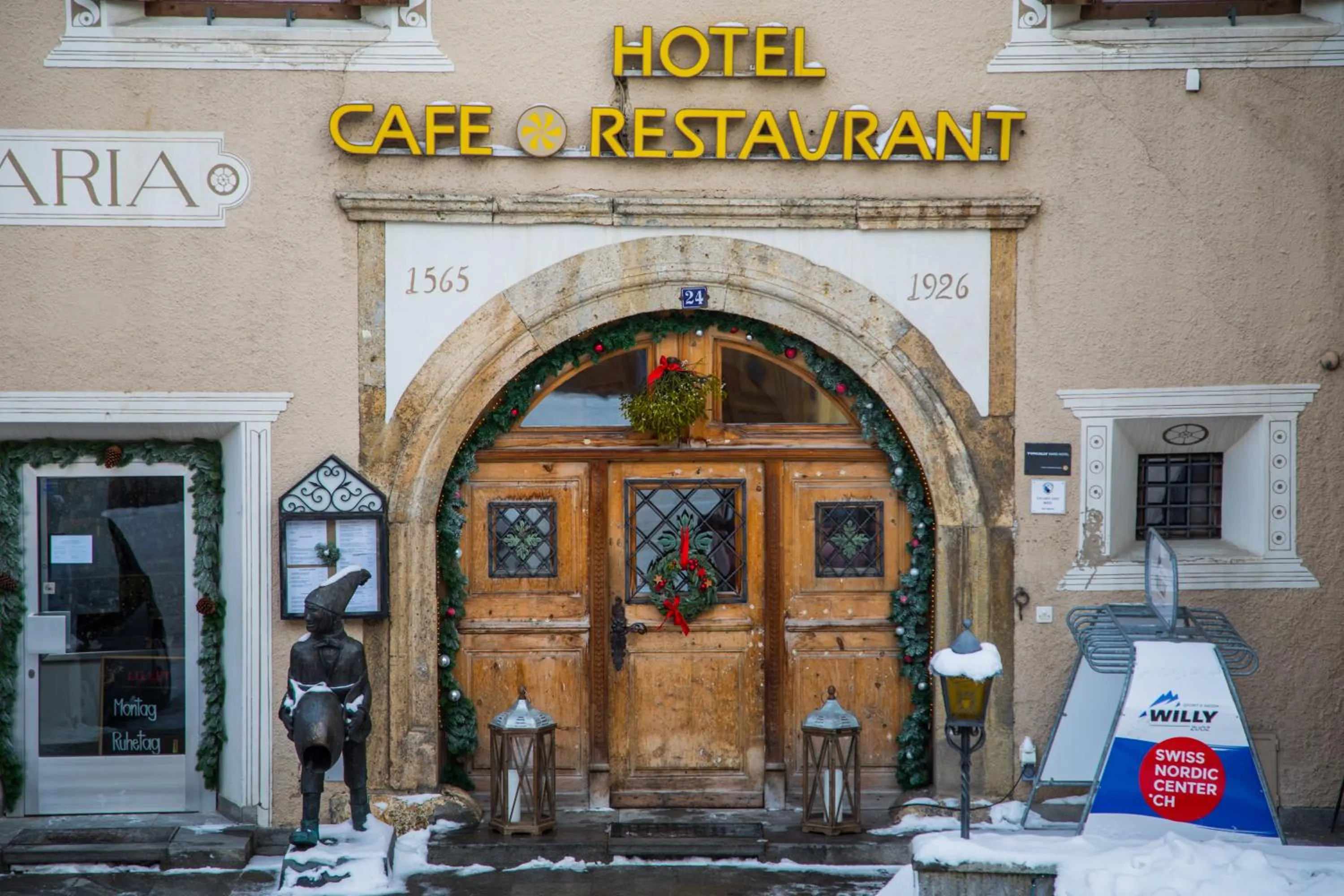 Facade/entrance in Hotel Klarer