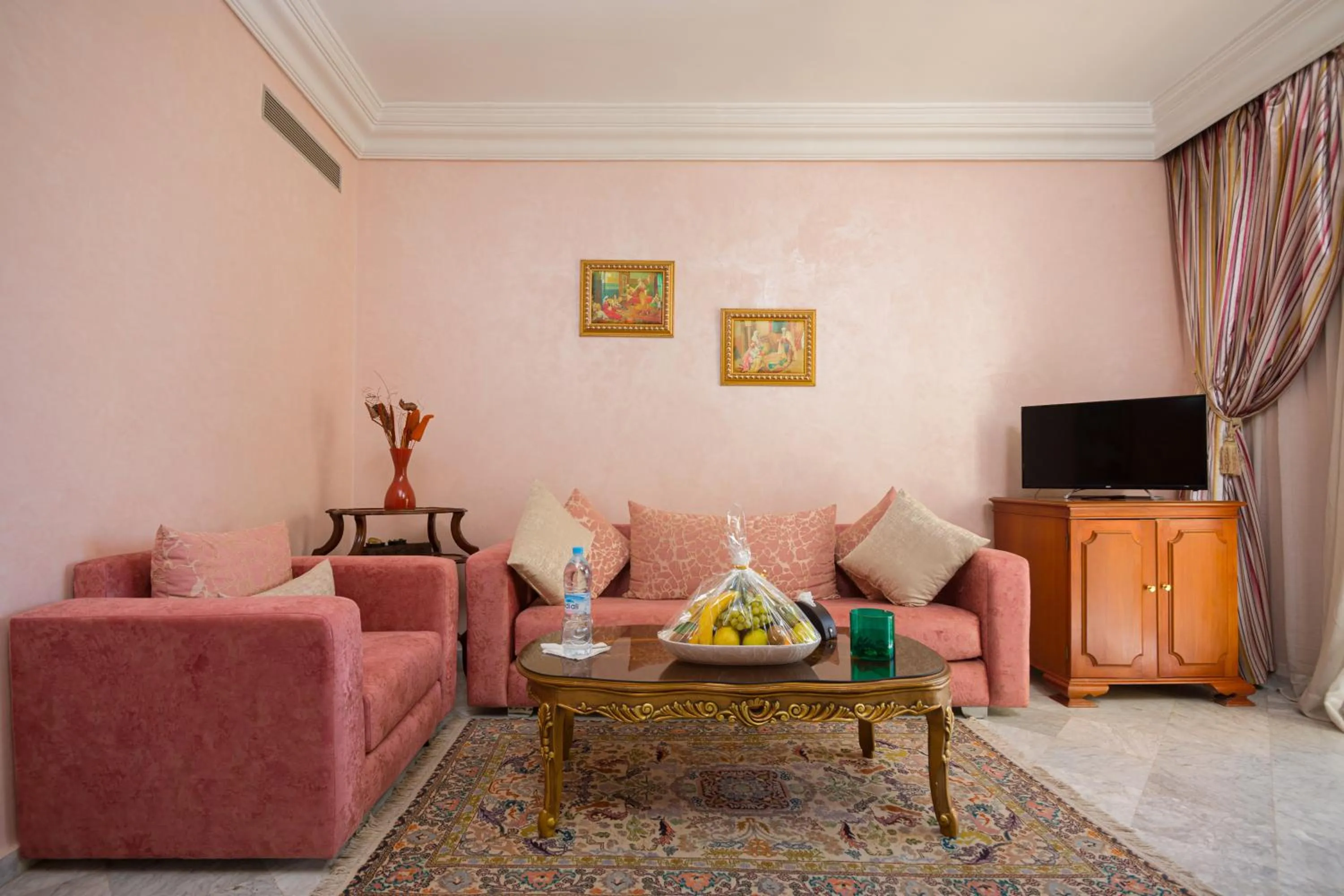Living room in Zalagh Parc Palace
