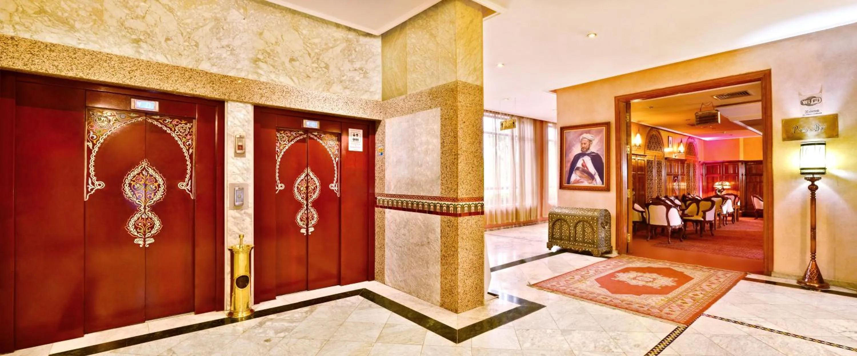Lobby or reception in Zalagh Parc Palace