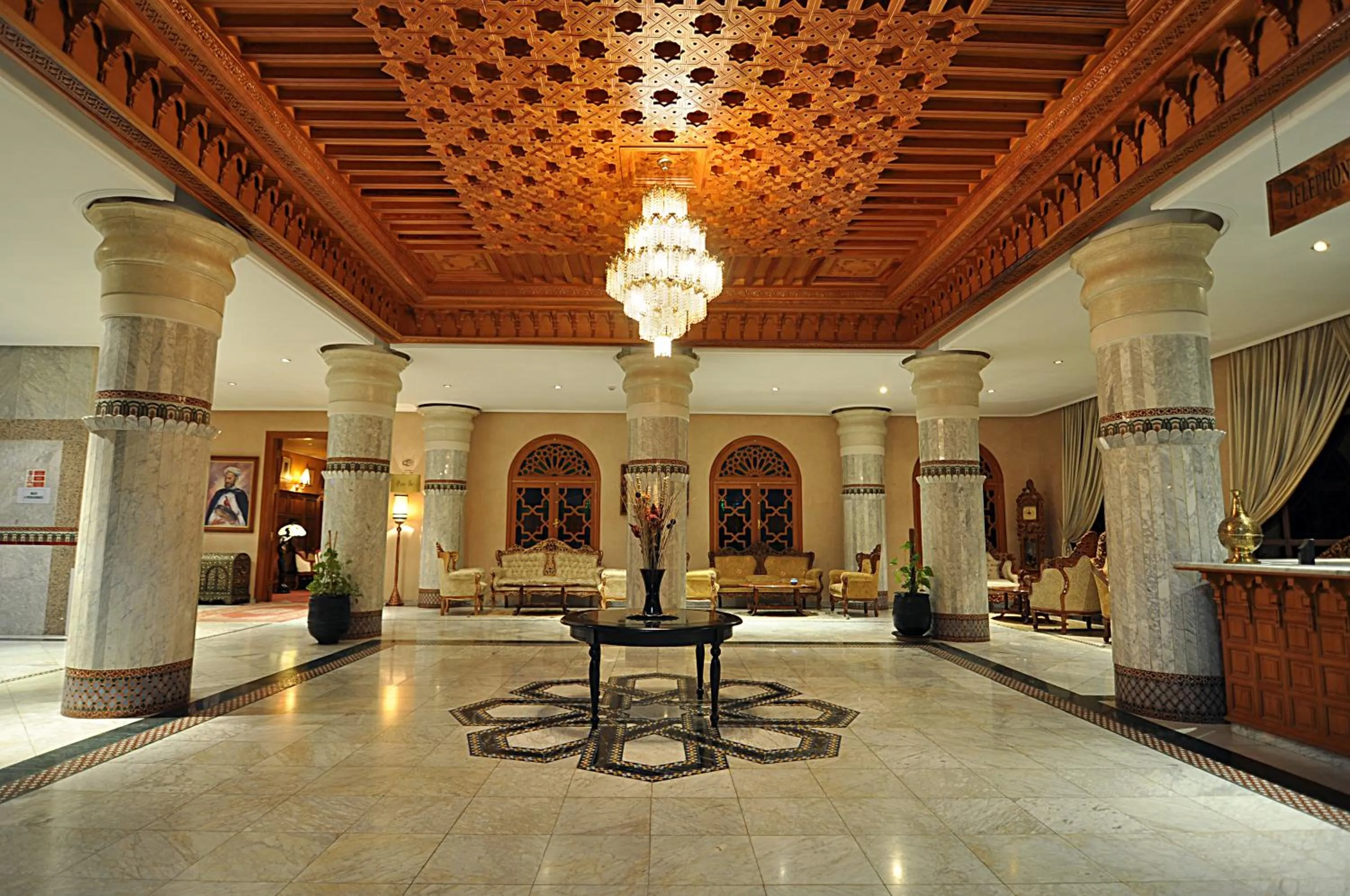 Lobby or reception in Zalagh Parc Palace