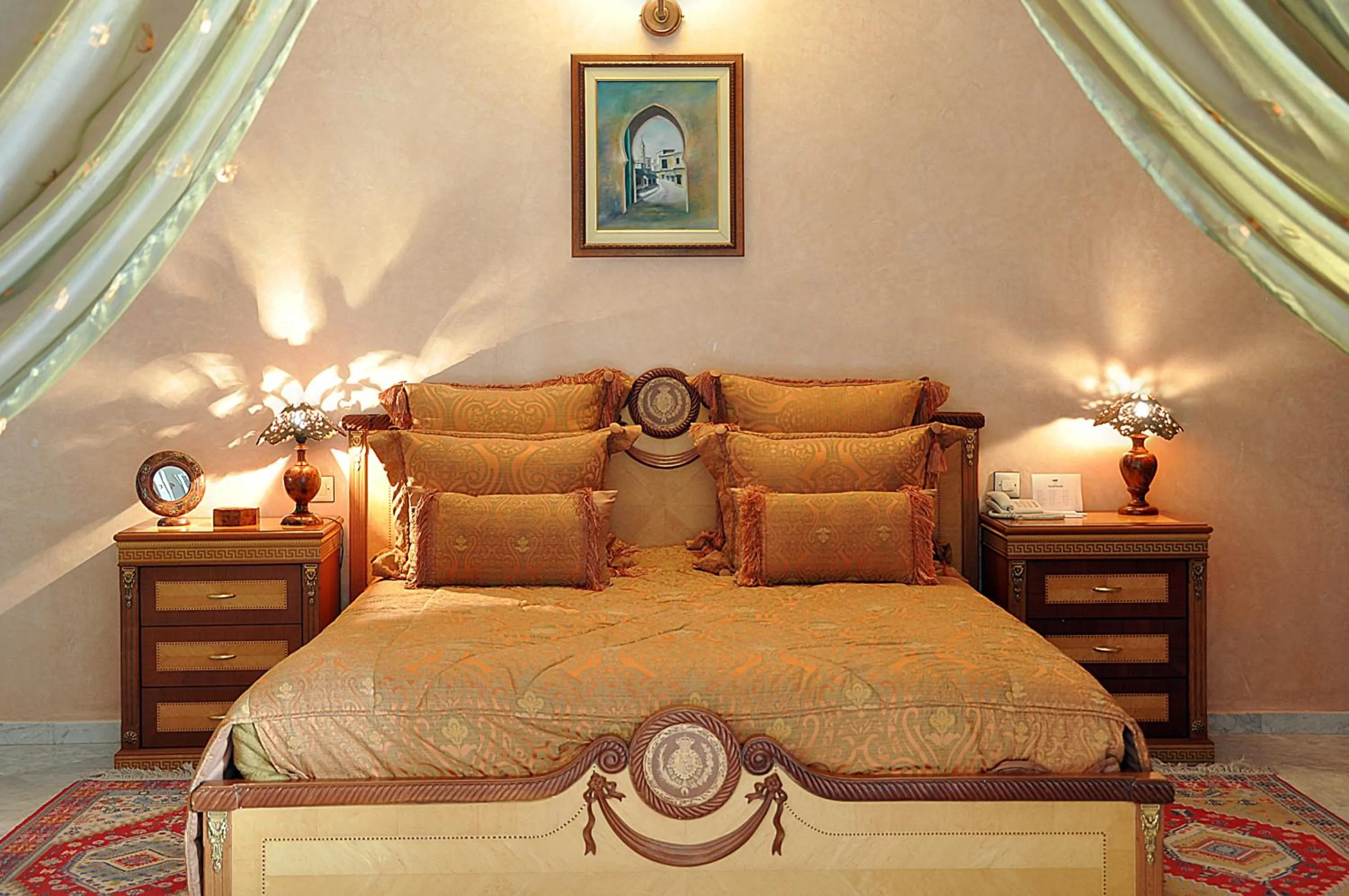 Bedroom, Bed in Zalagh Parc Palace