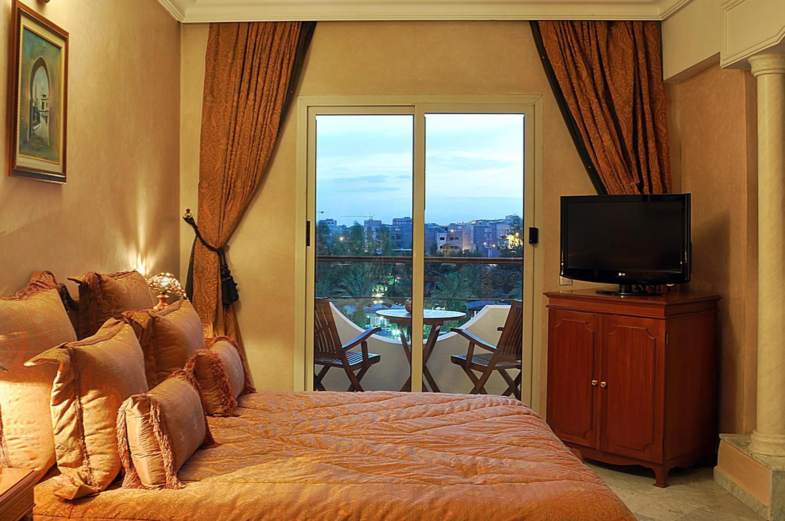 Bedroom, Bed in Zalagh Parc Palace