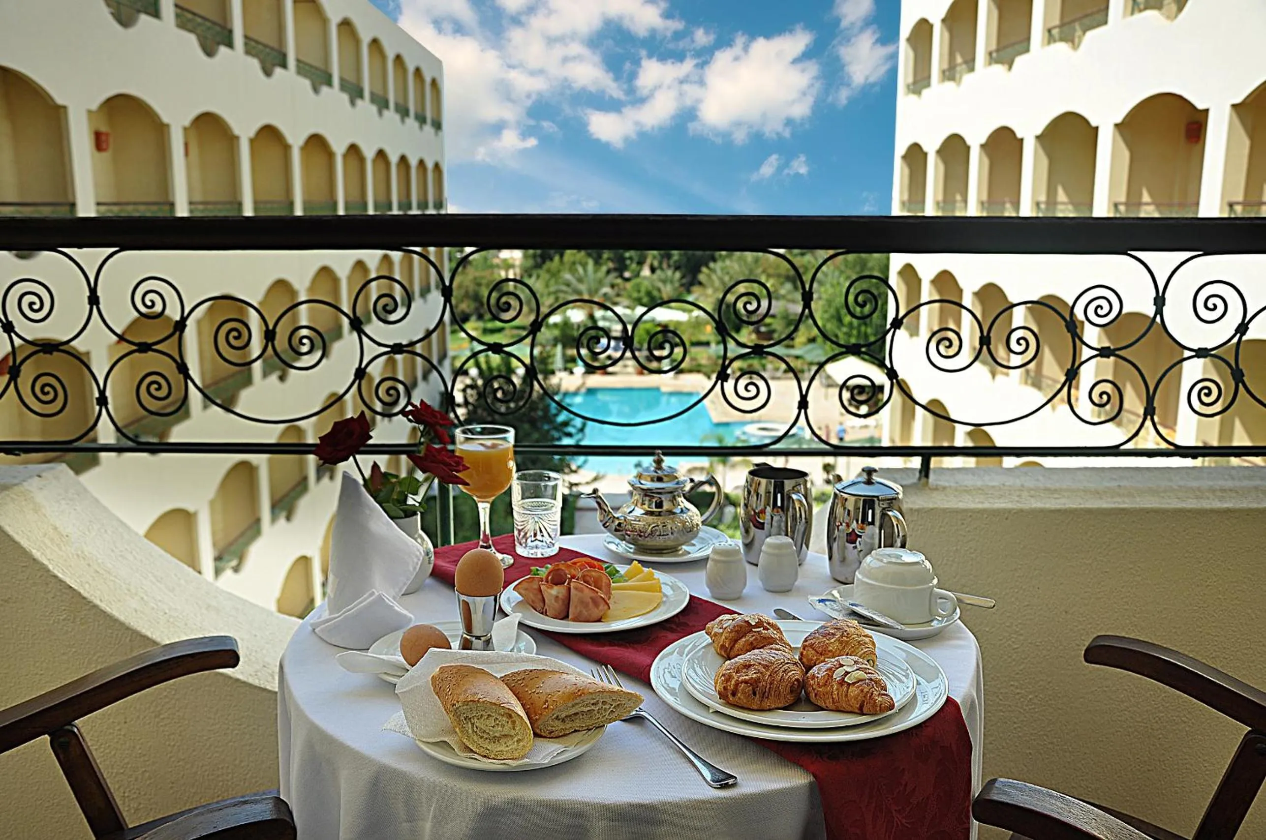 Garden in Zalagh Parc Palace