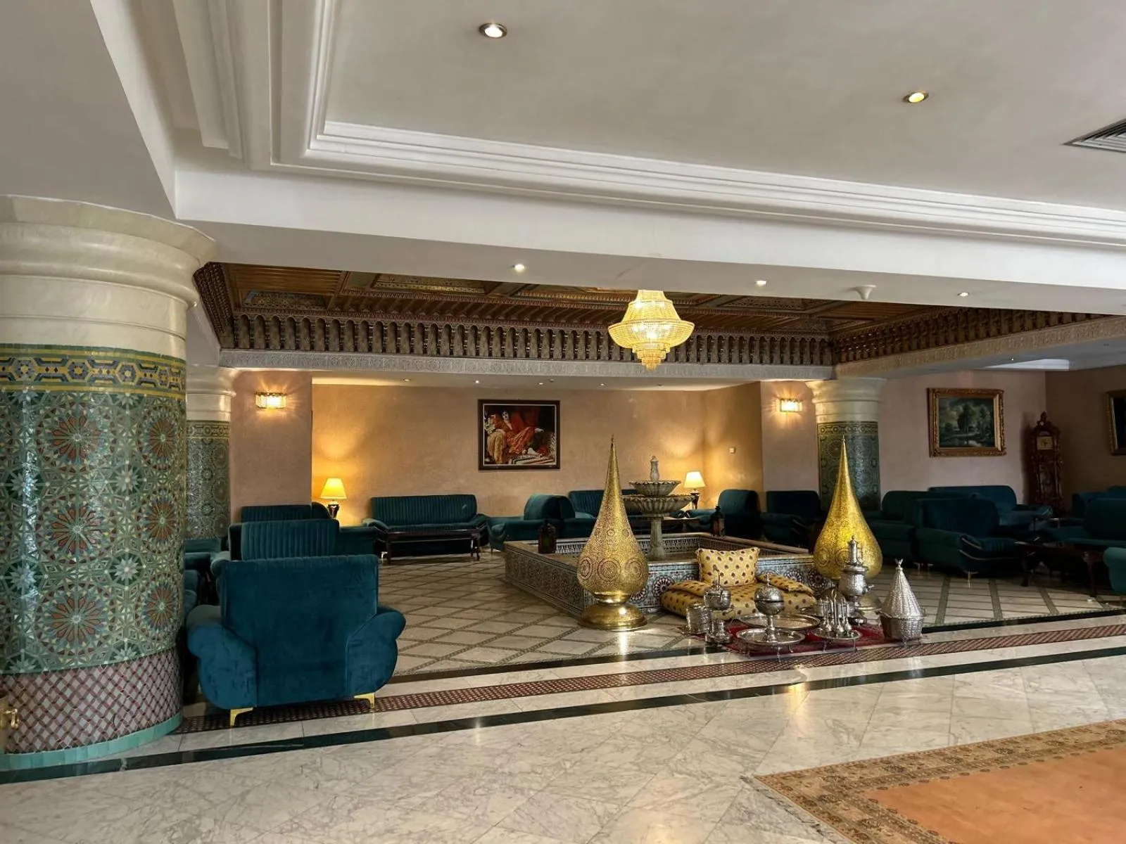 Lobby or reception in Zalagh Parc Palace