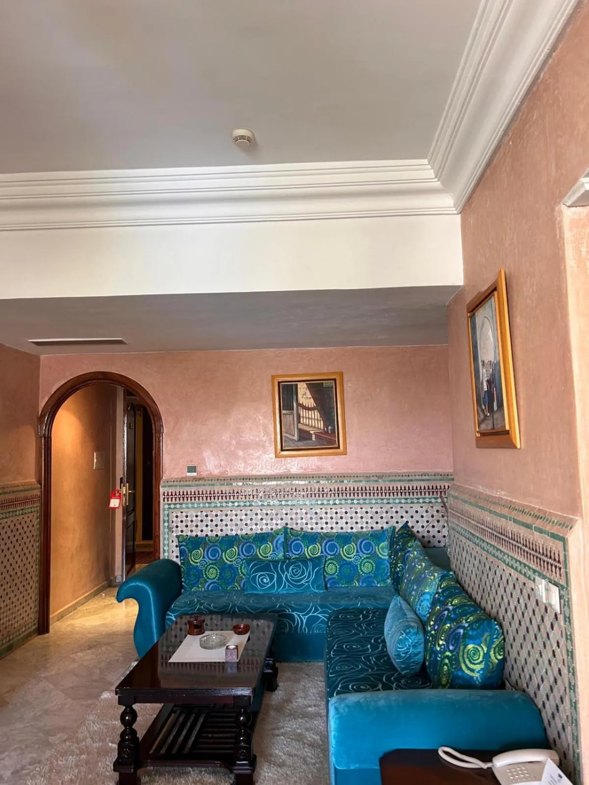 Living room in Zalagh Parc Palace