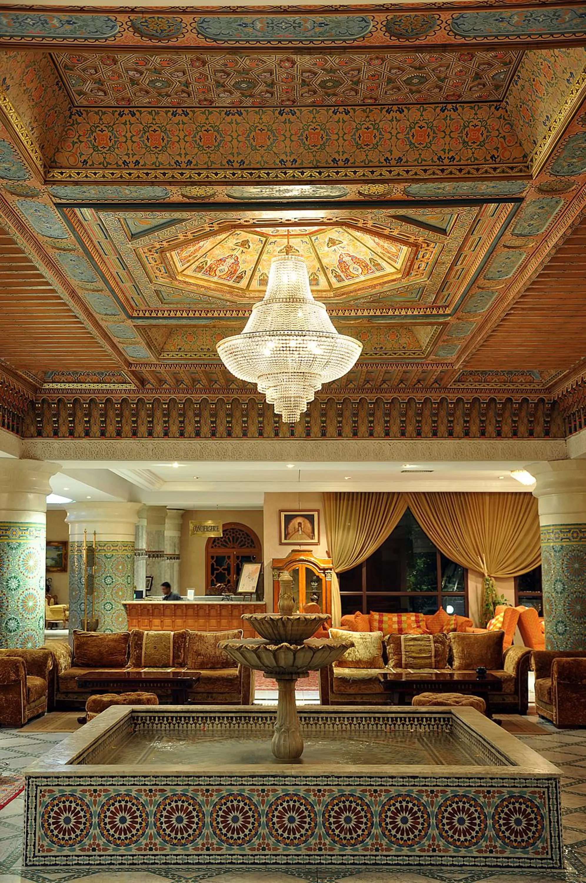 Lobby or reception in Zalagh Parc Palace