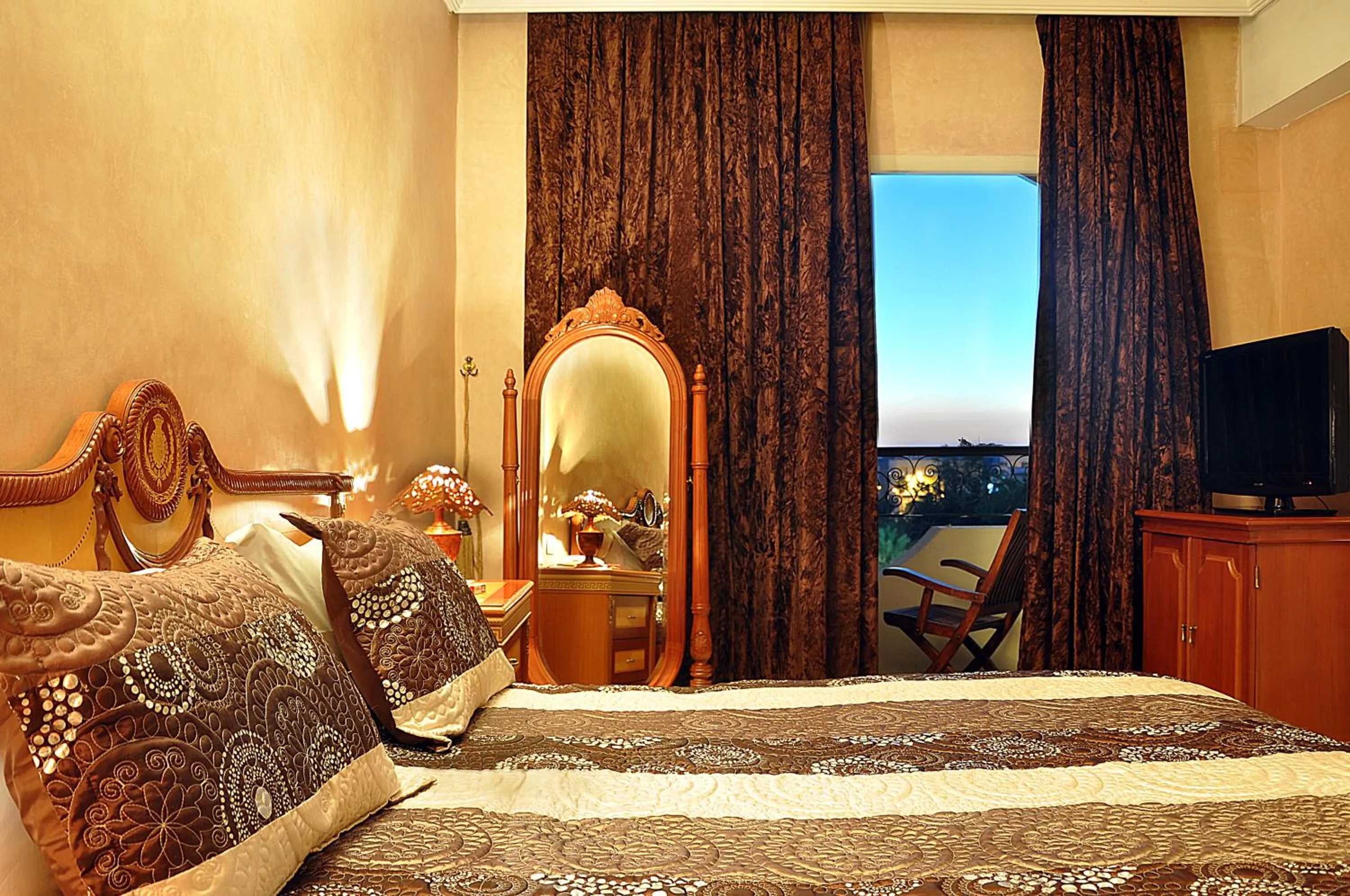 Bedroom, Bed in Zalagh Parc Palace