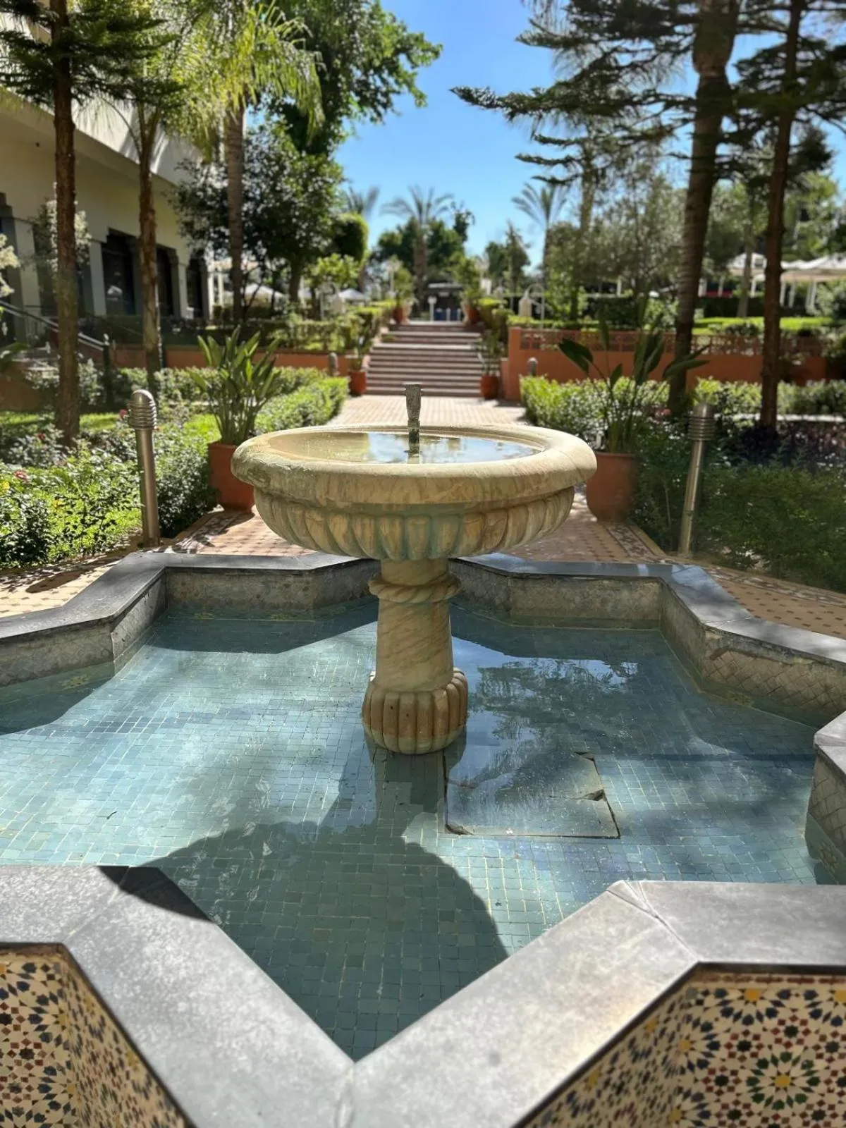 Garden in Zalagh Parc Palace