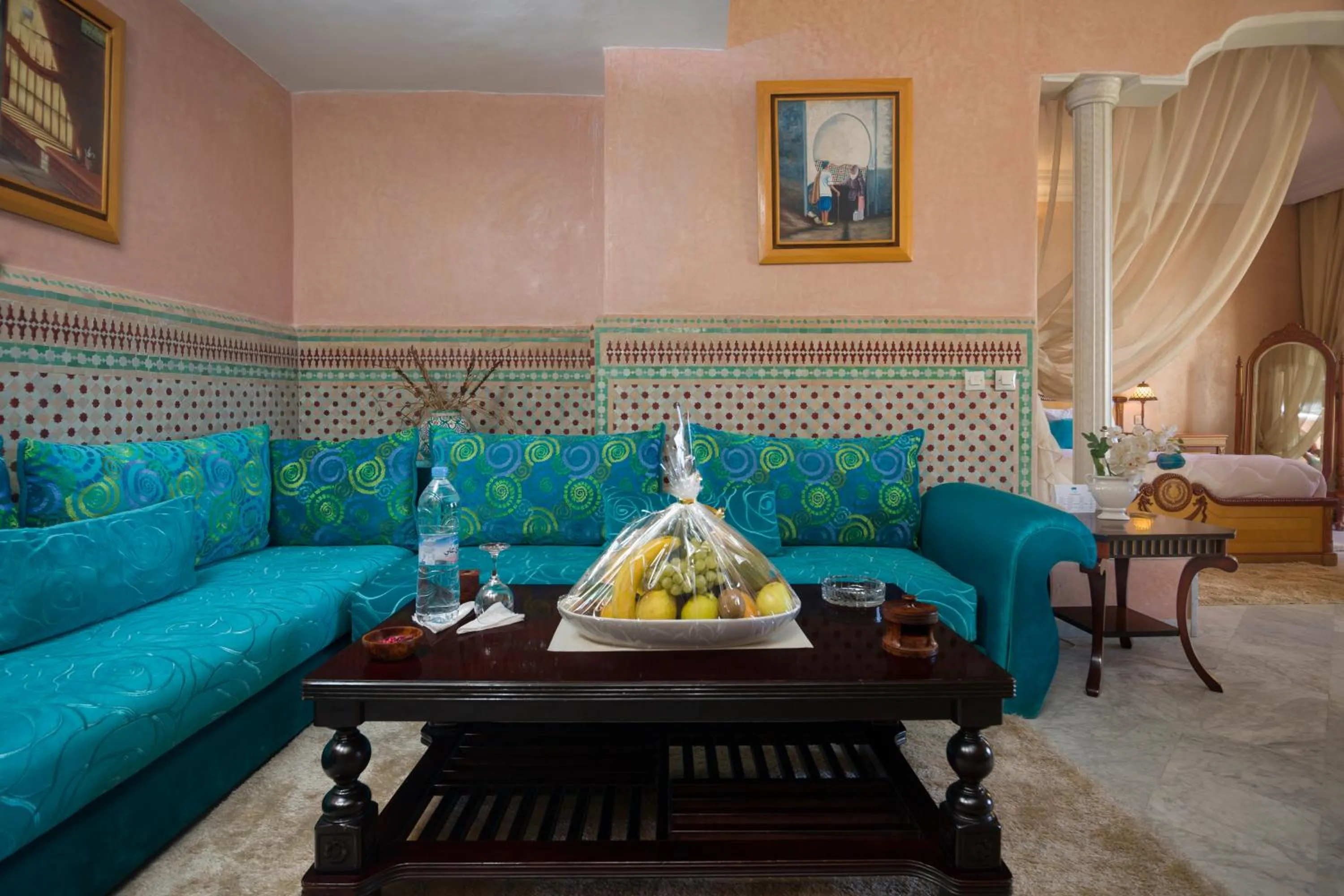 Seating area in Zalagh Parc Palace