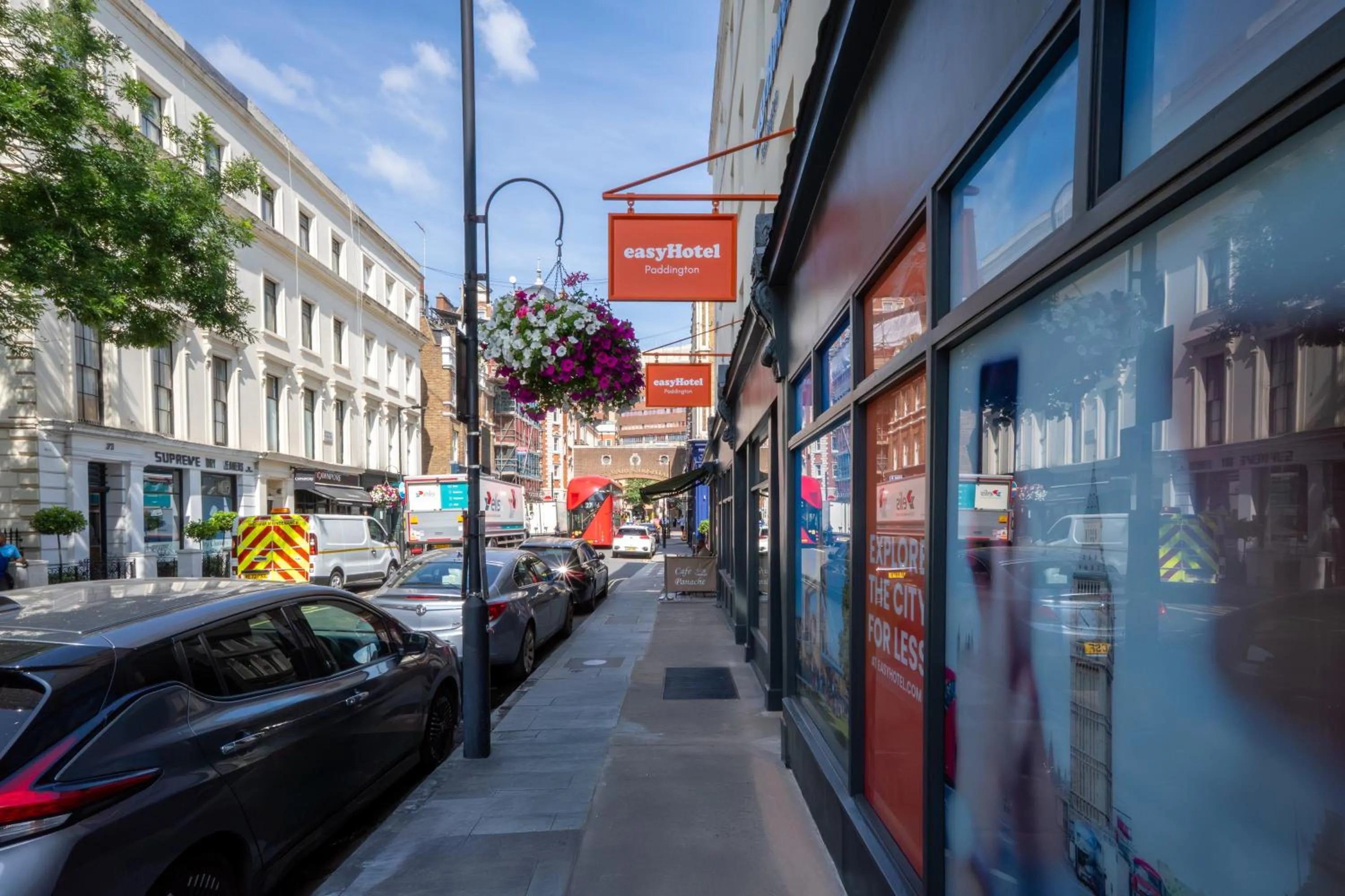 Property building in easyHotel Paddington