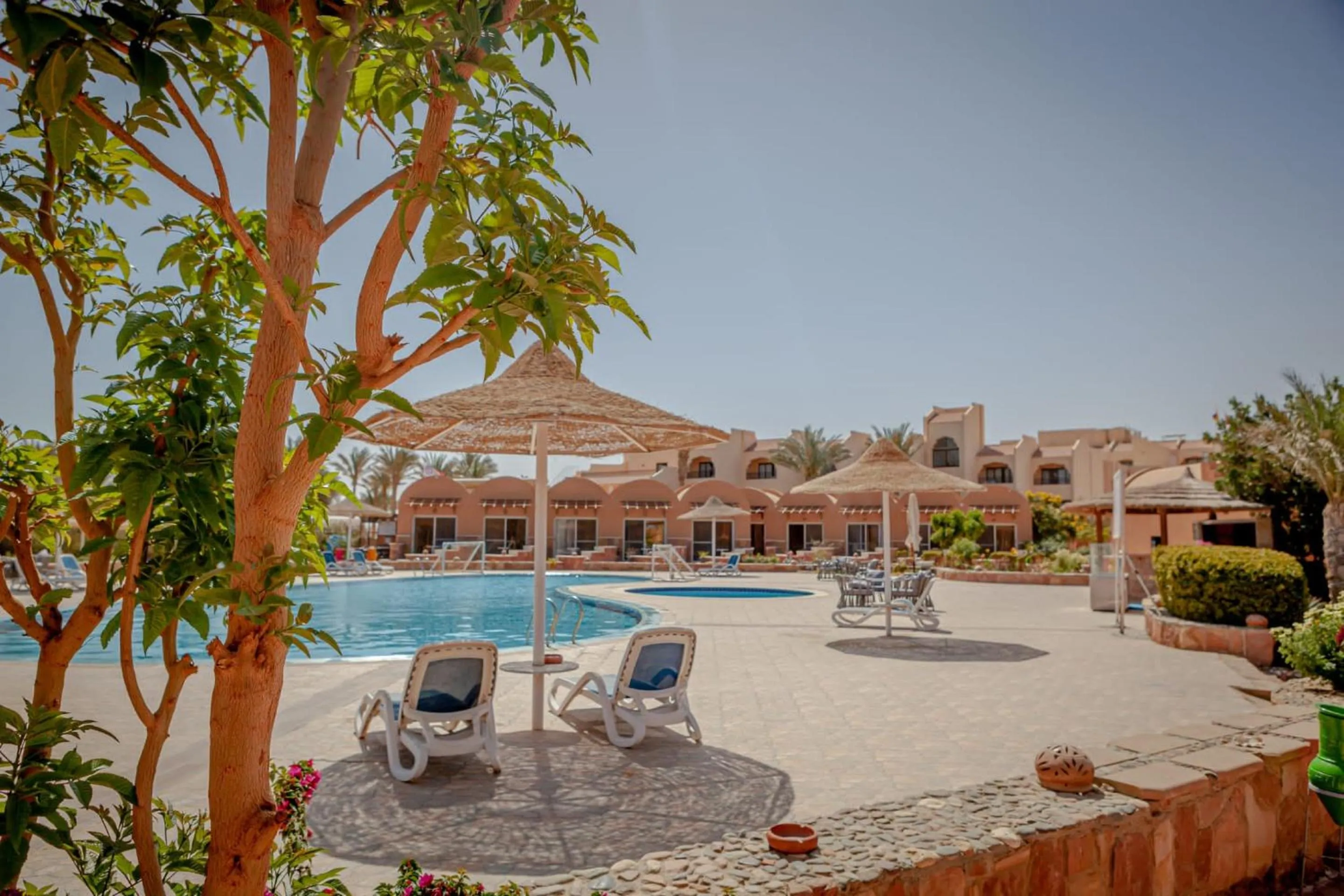 Patio in Silver Beach Boutique Hotel