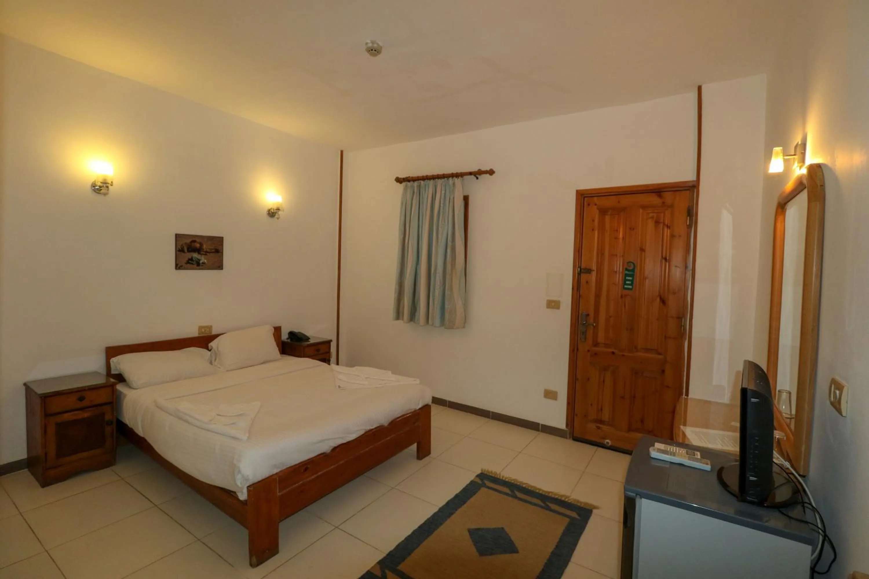 Bed in Acacia Dahab Hotel