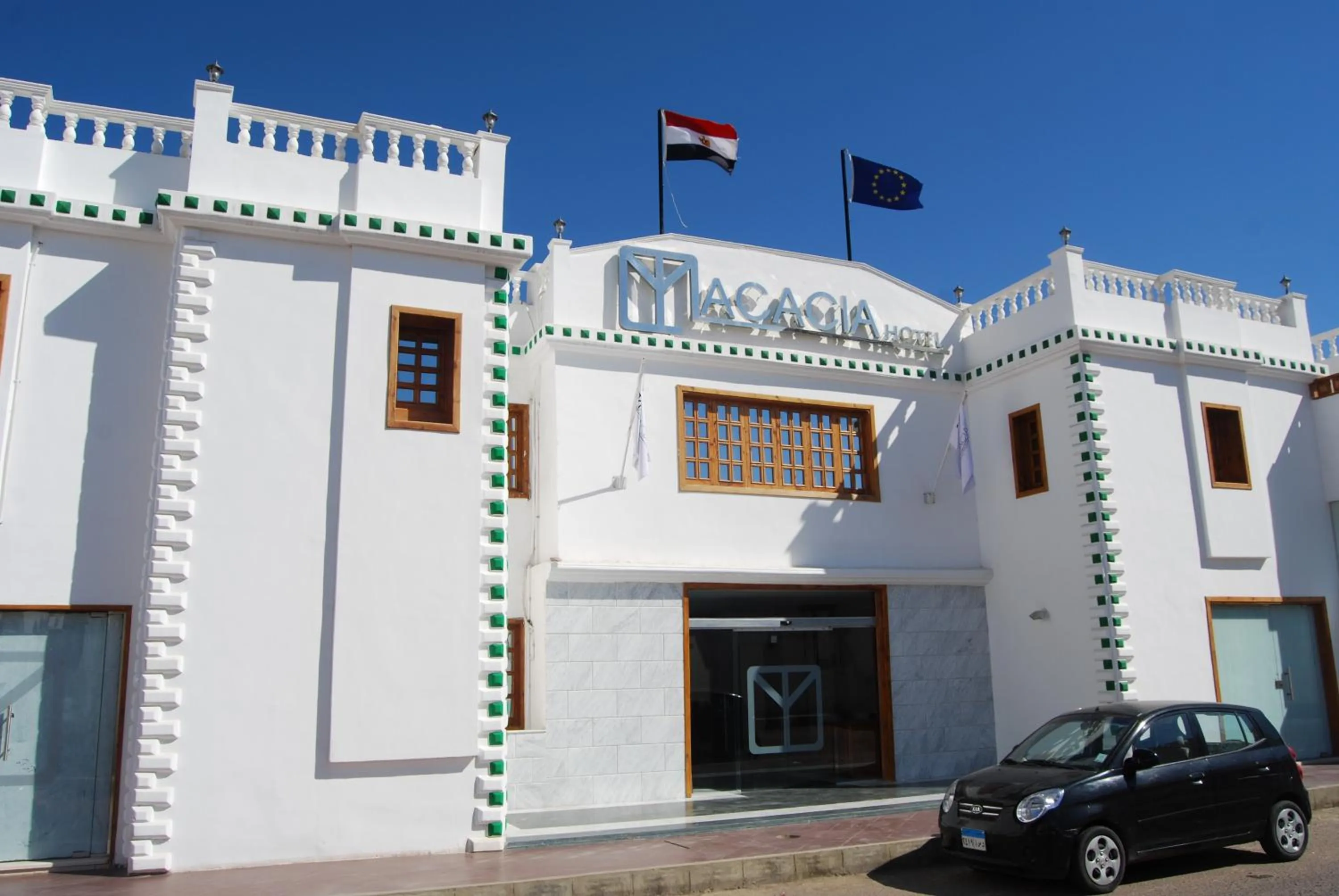 Facade/entrance in Acacia Dahab Hotel