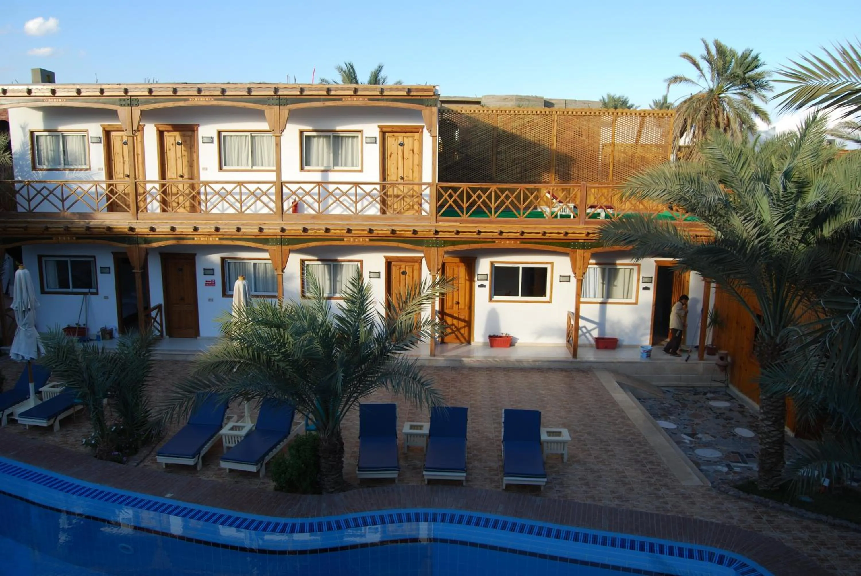 Patio in Acacia Dahab Hotel