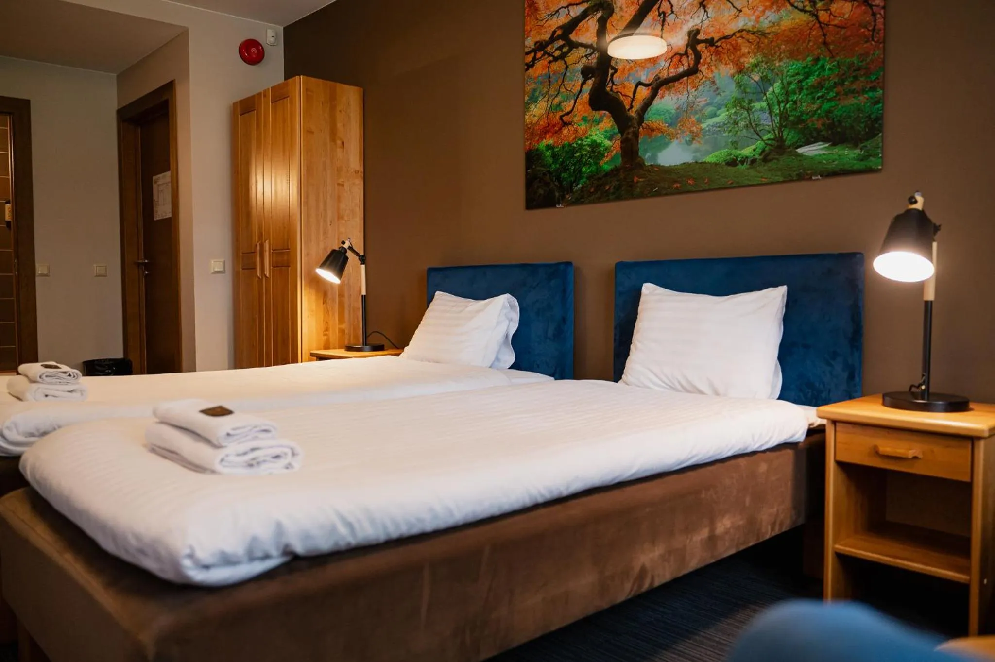 Bed in Comfort Hotel Kuldiga