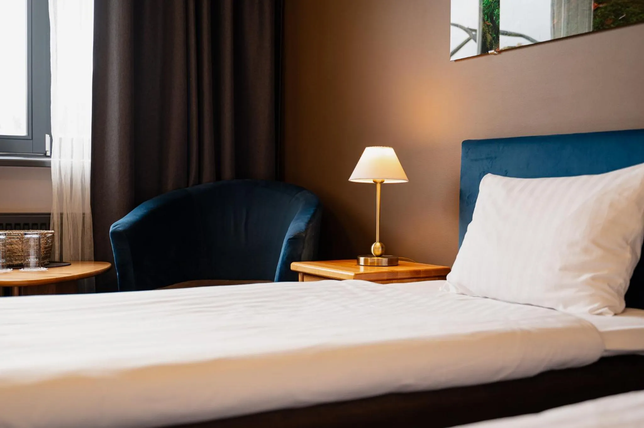 Bed in Comfort Hotel Kuldiga