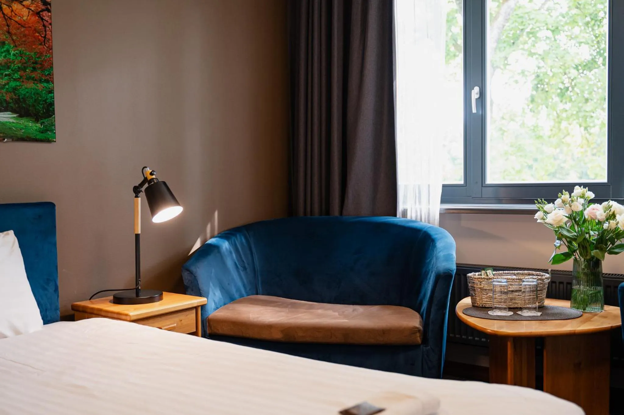 Bed in Comfort Hotel Kuldiga