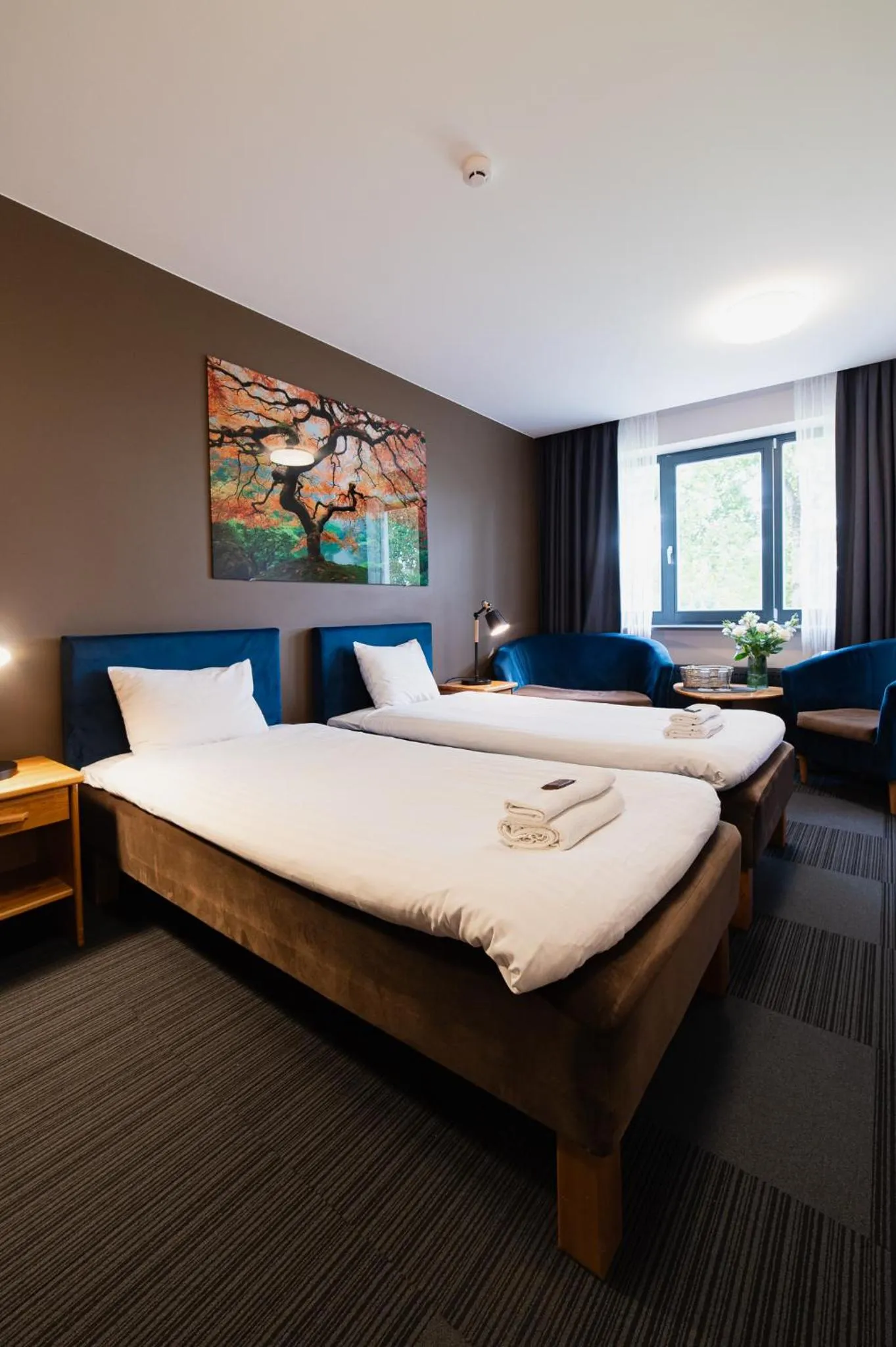Bed in Comfort Hotel Kuldiga