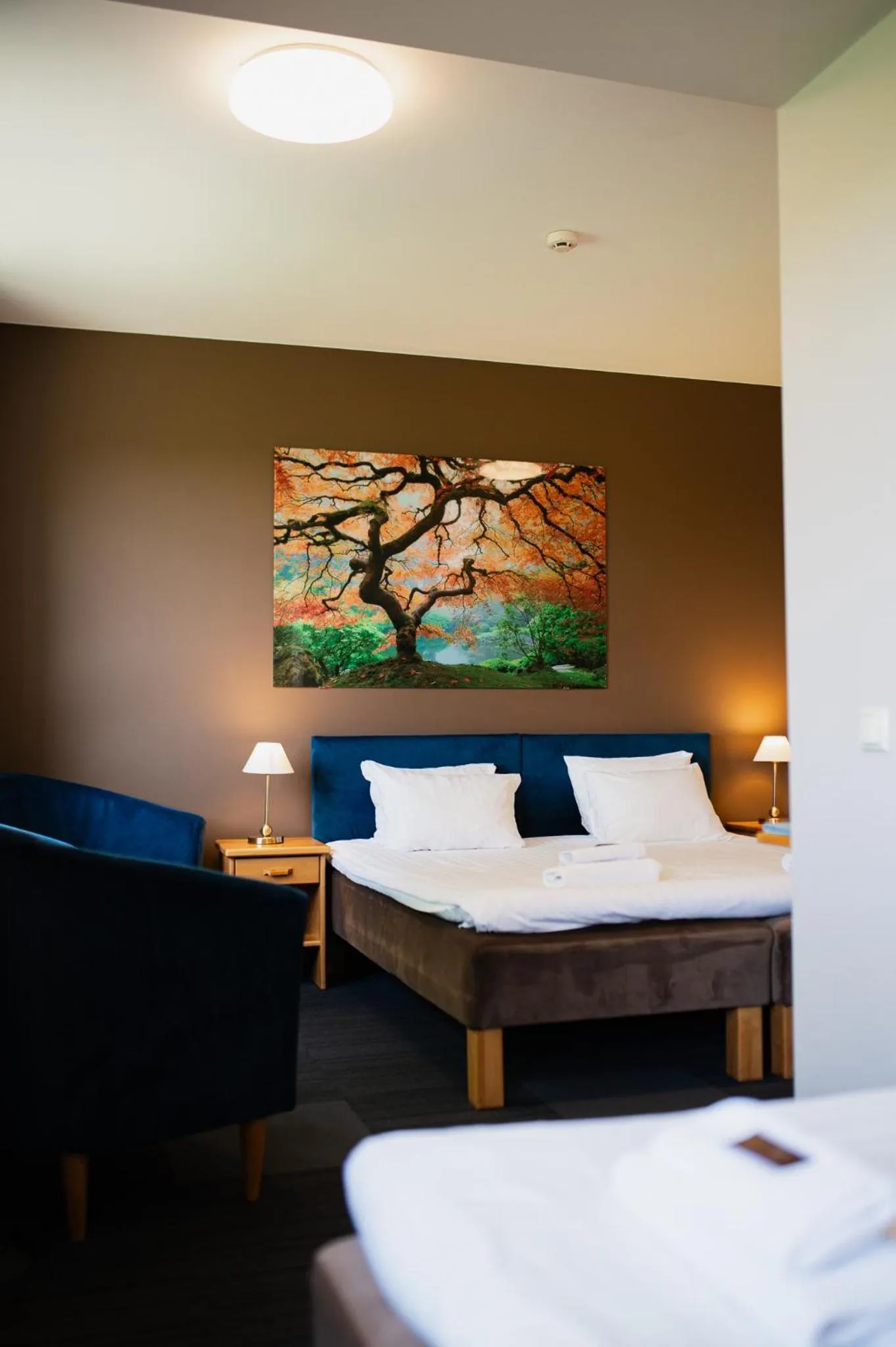 Bed in Comfort Hotel Kuldiga