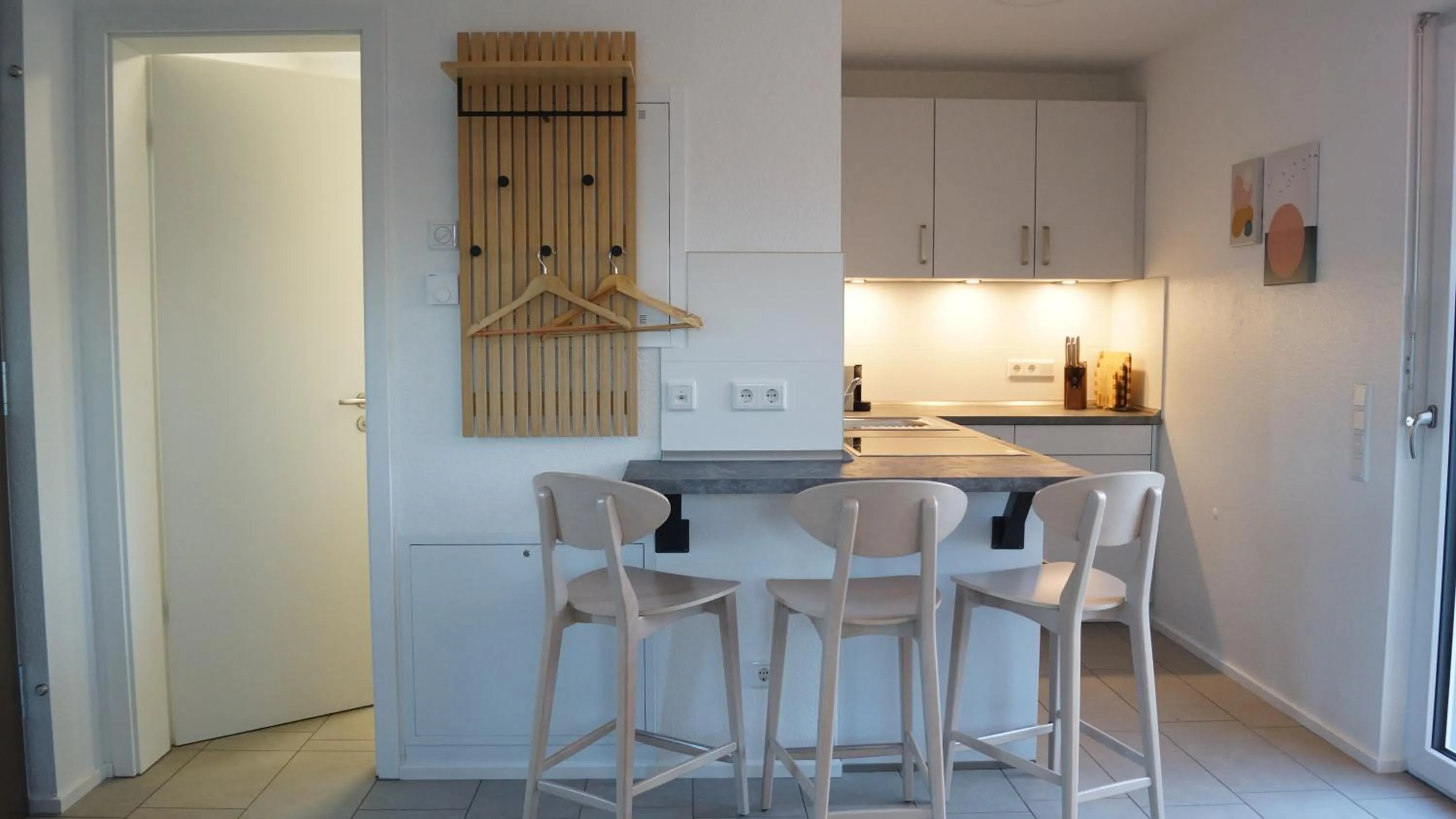 Kitchen or kitchenette in Haus Biederstaedt & LivJana