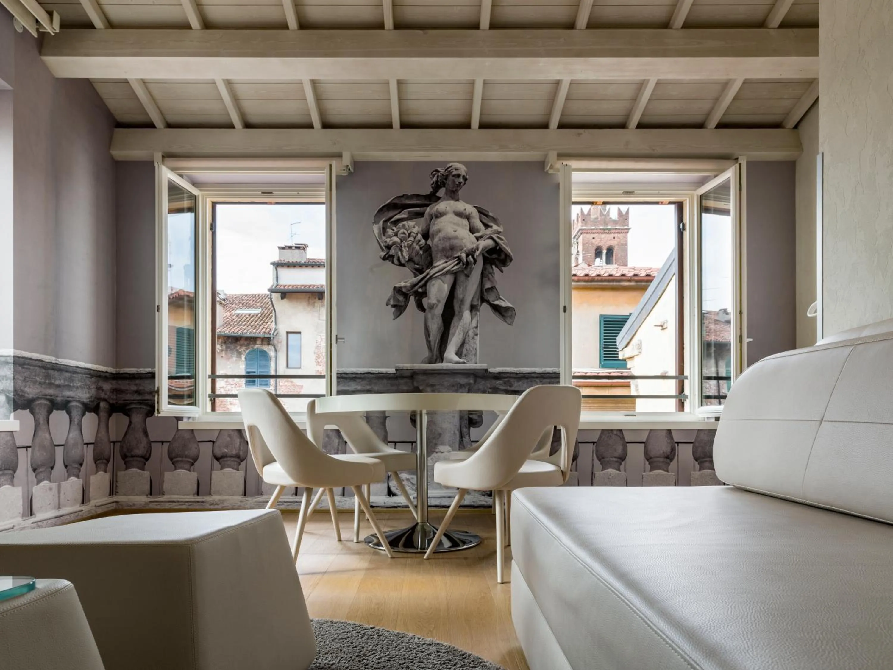 Living room in Lords of Verona Luxury Apartments