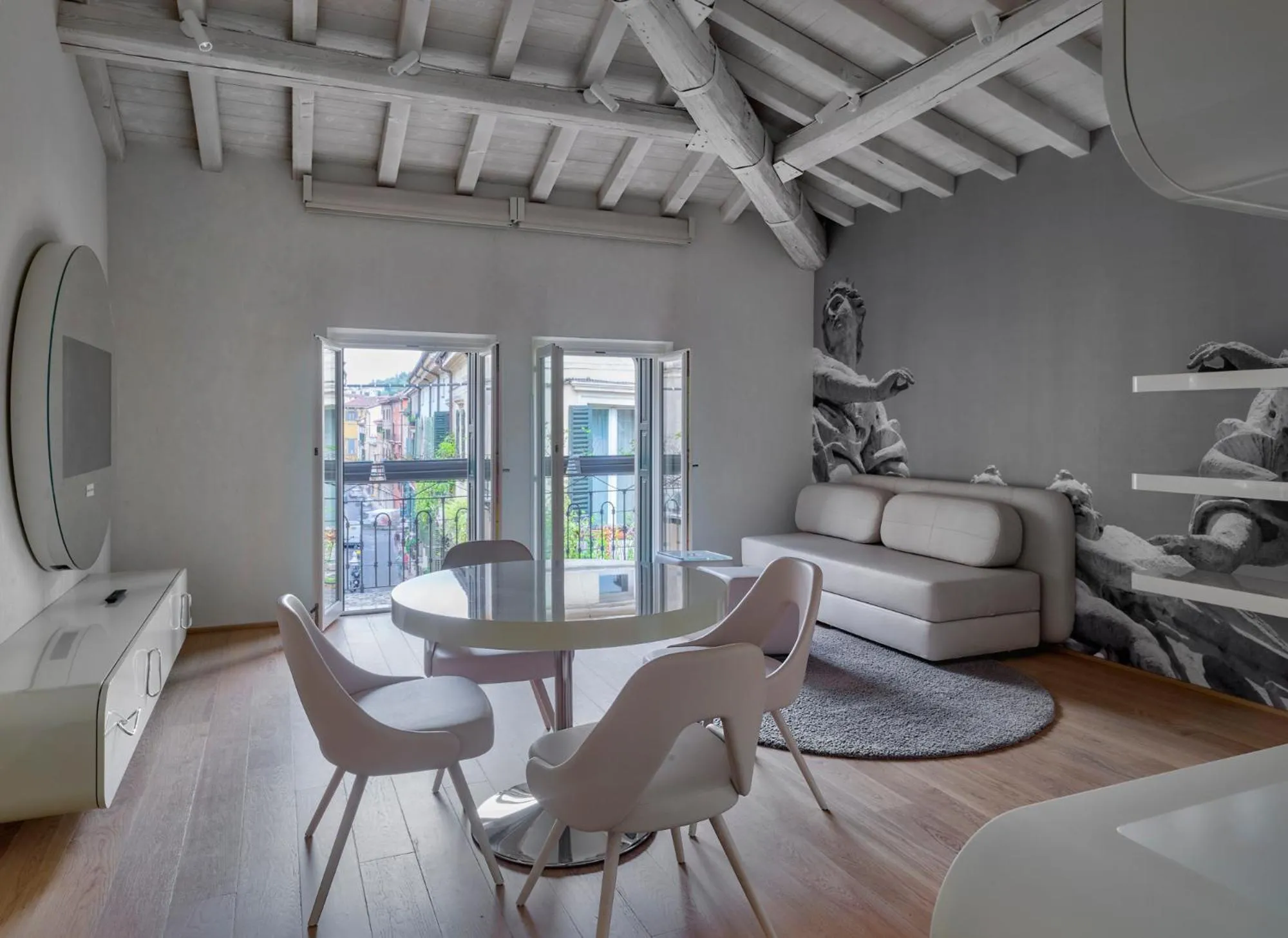 Living room in Lords of Verona Luxury Apartments