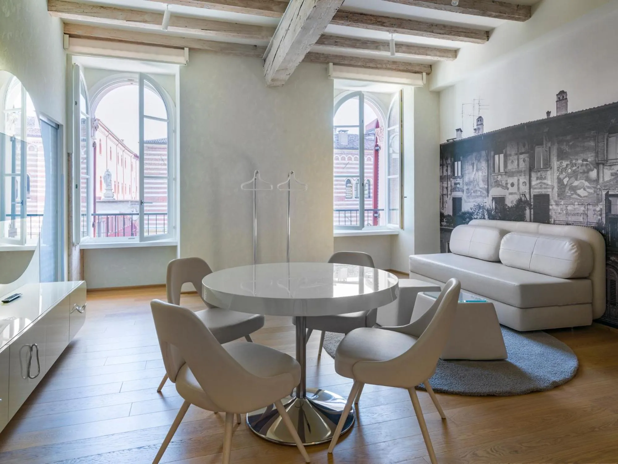 Living room in Lords of Verona Luxury Apartments