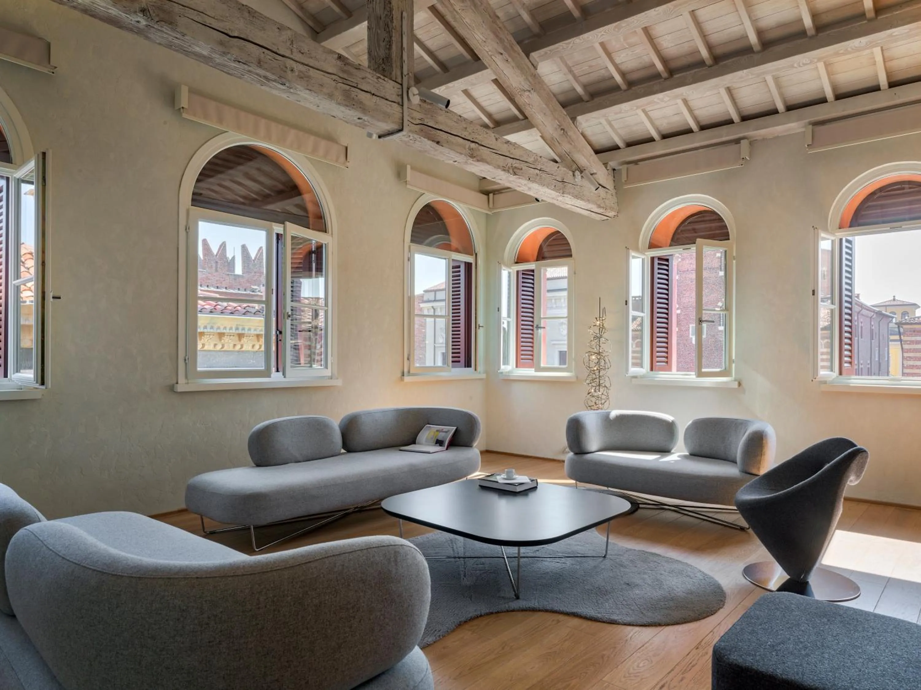 Living room in Lords of Verona Luxury Apartments