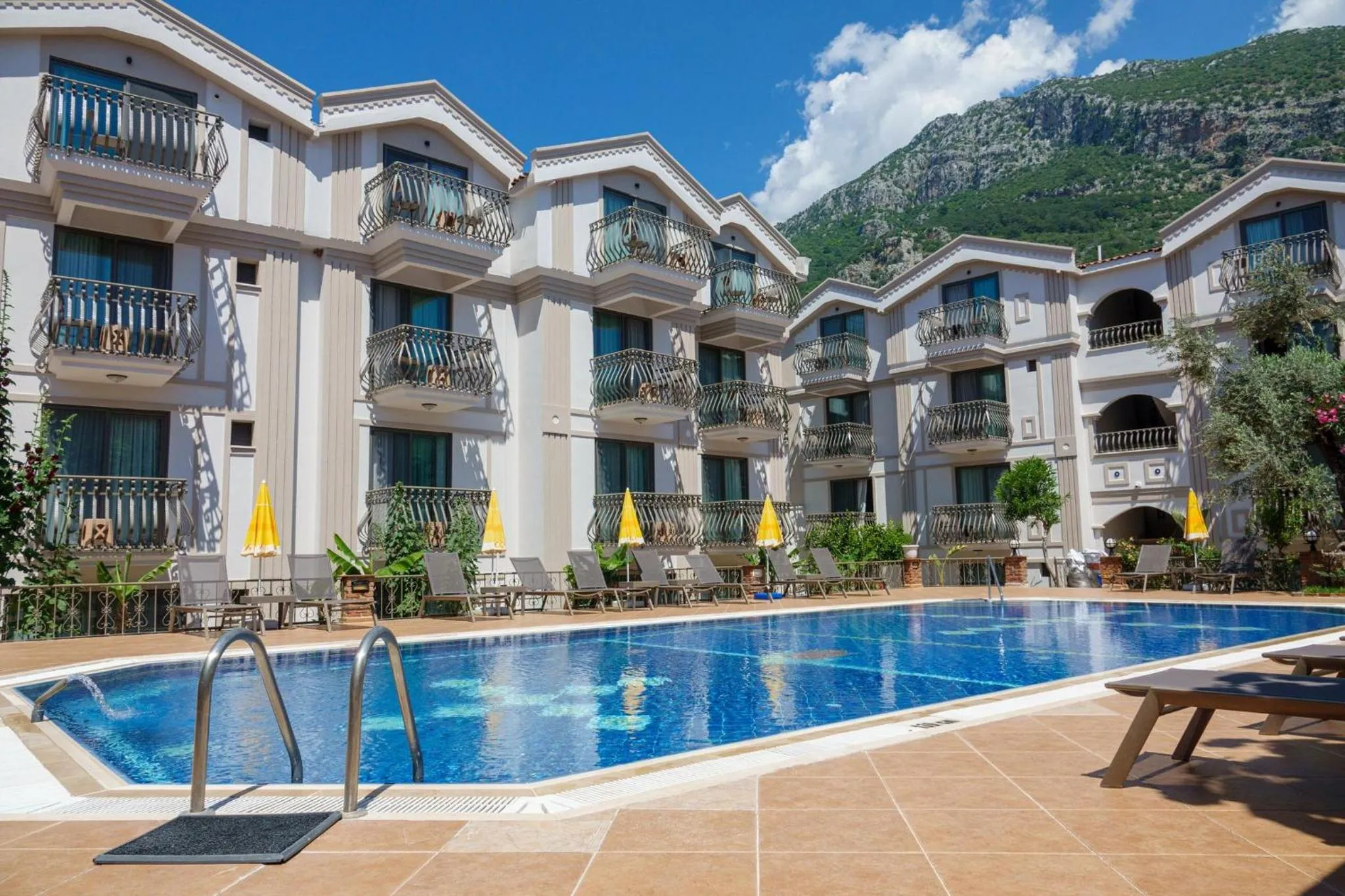 Property building in Magic Tulip Beach Hotel