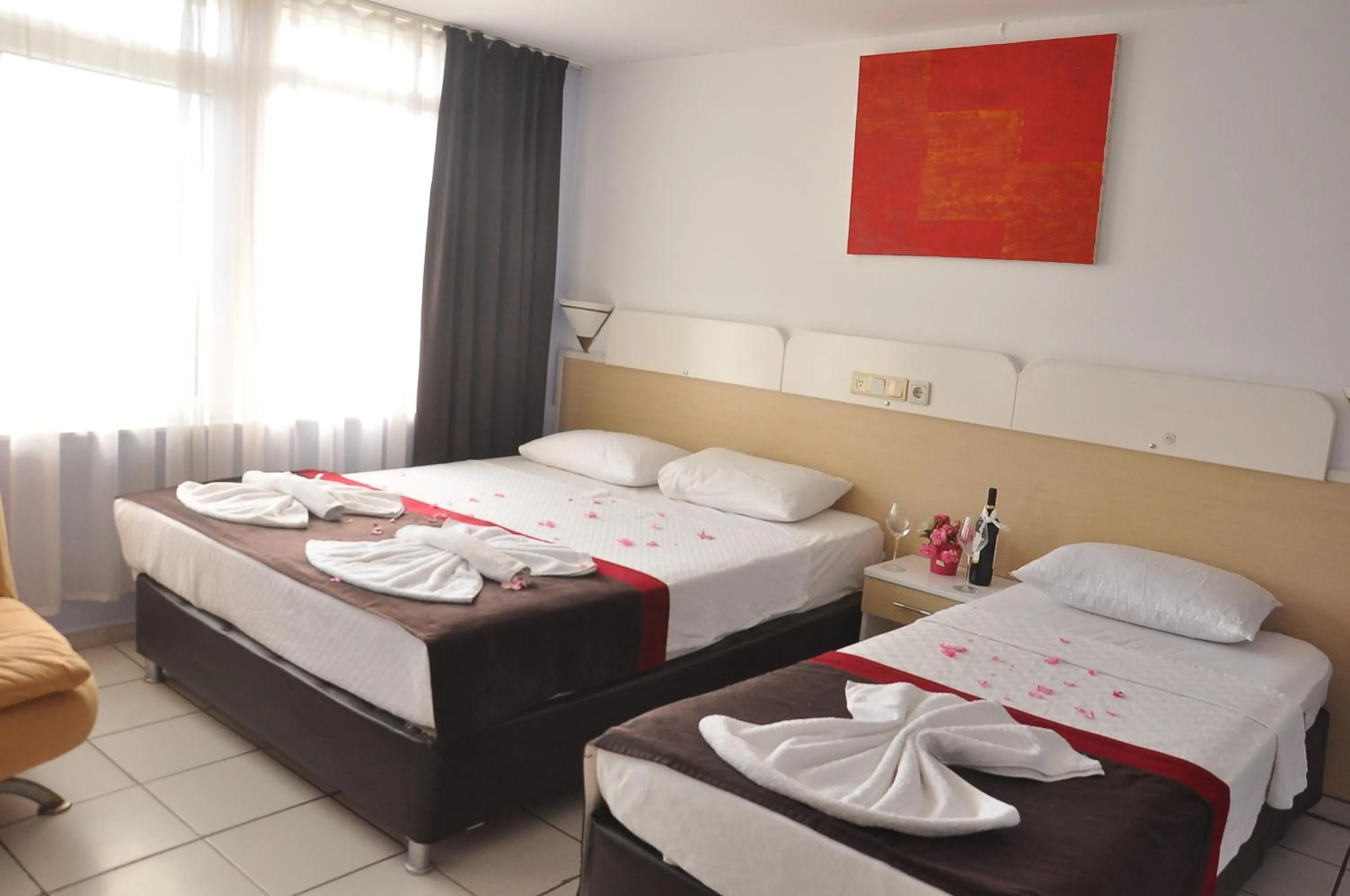 Bed in Resitalya Hotel