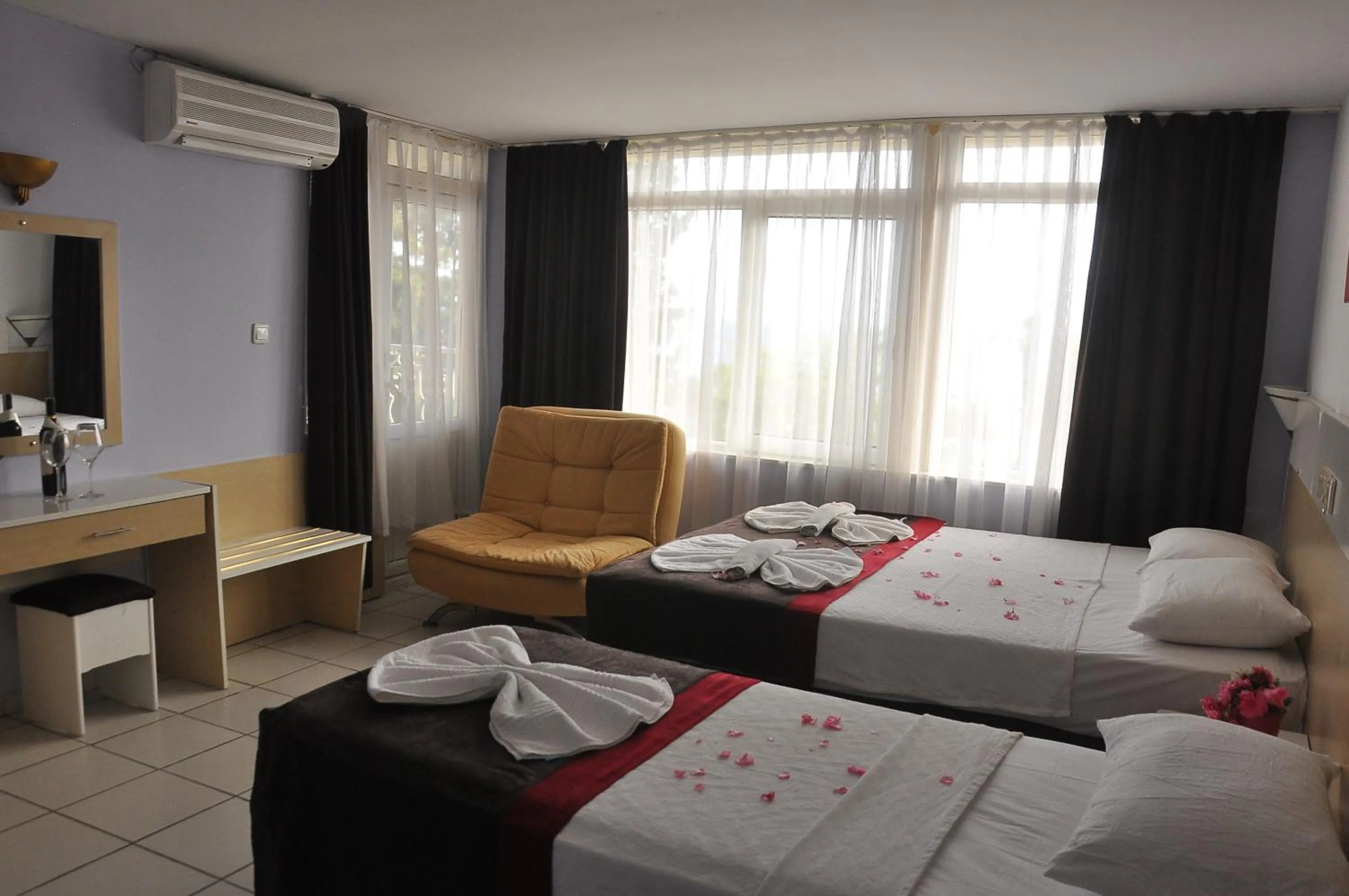 Bed in Resitalya Hotel