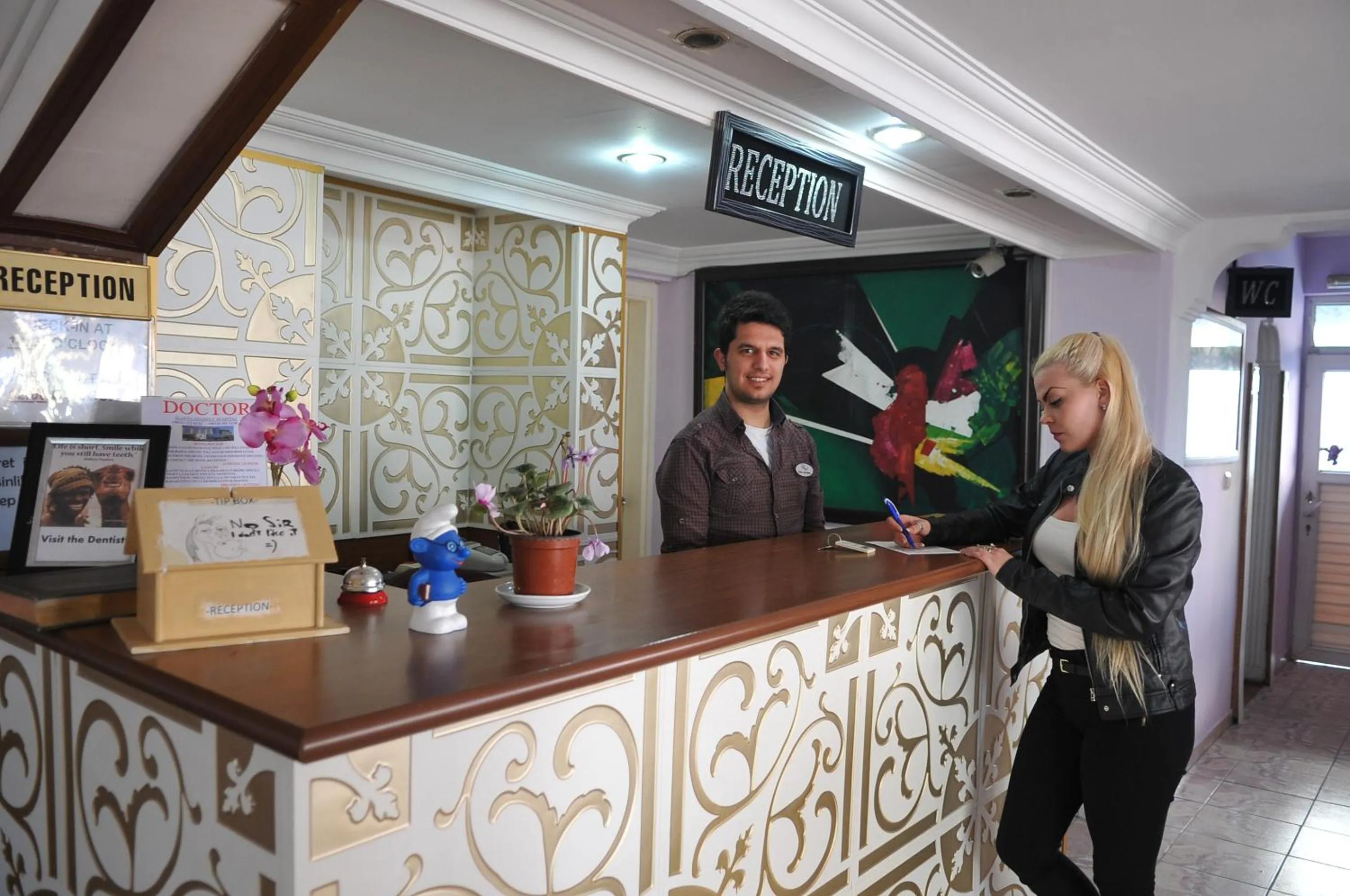 Staff in Resitalya Hotel