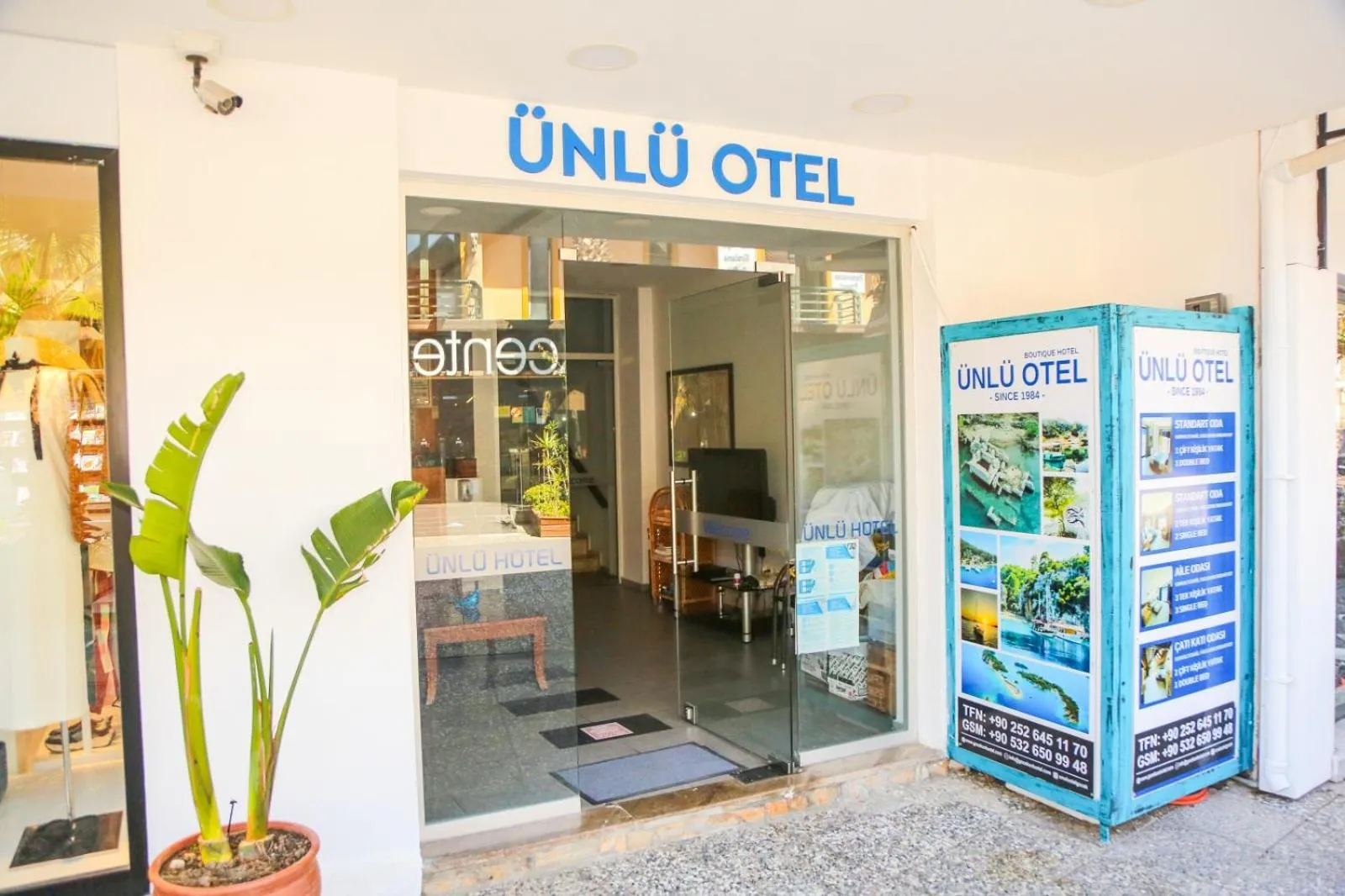 Facade/entrance in Gocek Unlu Hotel